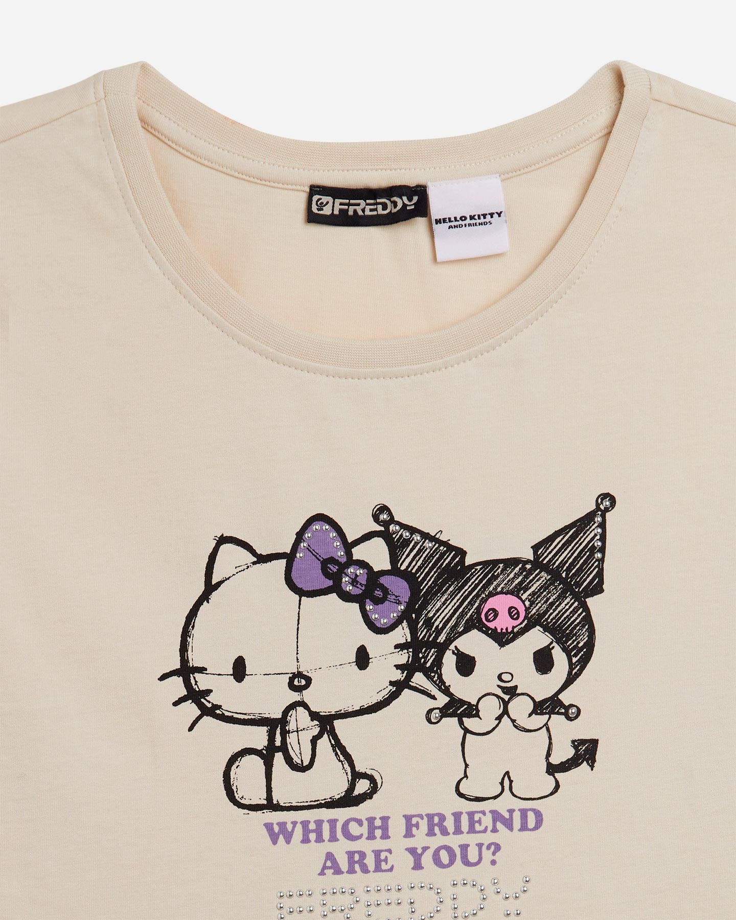 T-shirt FREDDY JERSEY KITTY W - Beige - 4 | Cisalfa Sport