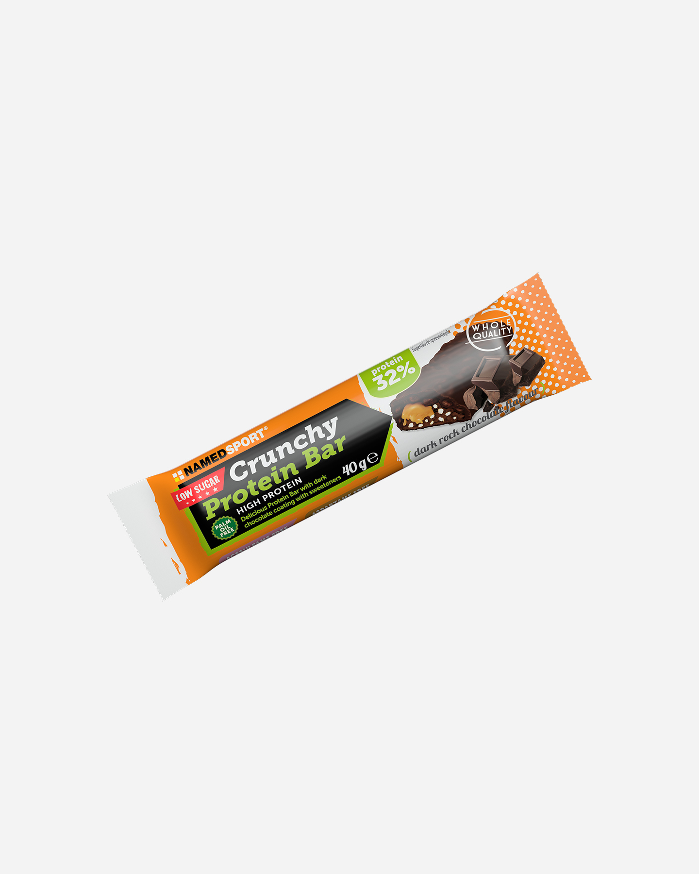 Energetico NAMED SPORT CRUNCHY PROTEINBAR DARK ROCK CHOCOLATE  - Color mix - 0 | Cisalfa Sport