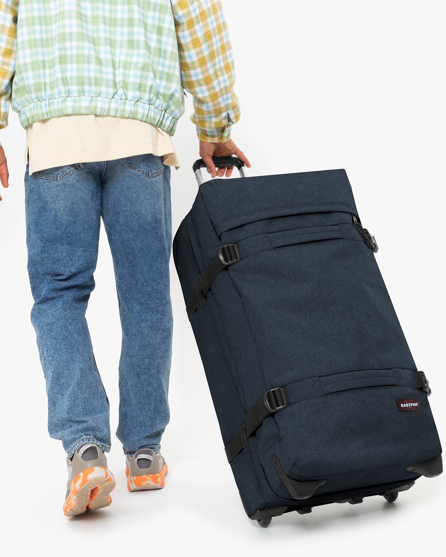 Trolley EASTPAK TRANSIT'R L TRIPLE DENIM - Blu - 3 | Cisalfa Sport