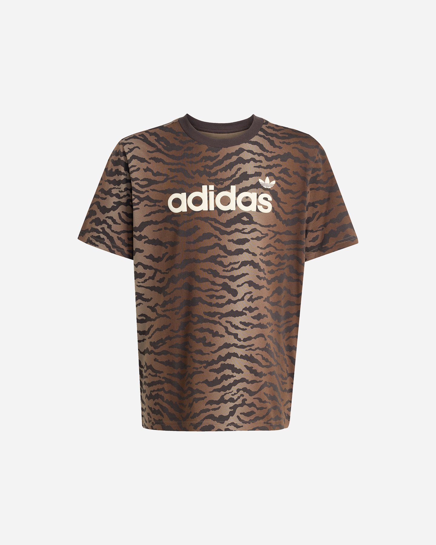 T-shirt ADIDAS TIGER JR - Marrone - 0 | Cisalfa Sport