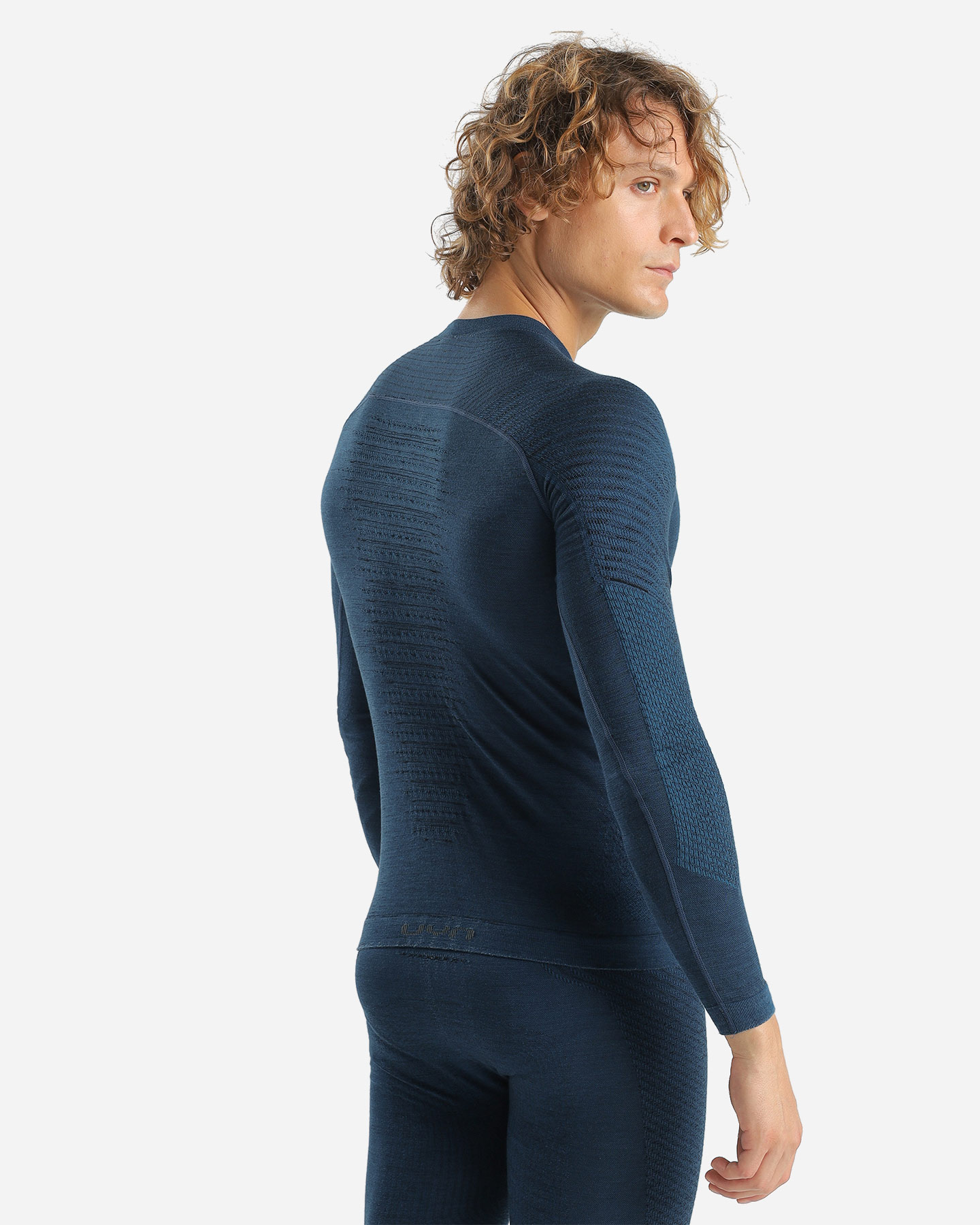 Maglia intimo tecnico UYN FUSYON MERINO M - Blu - 1 | Cisalfa Sport