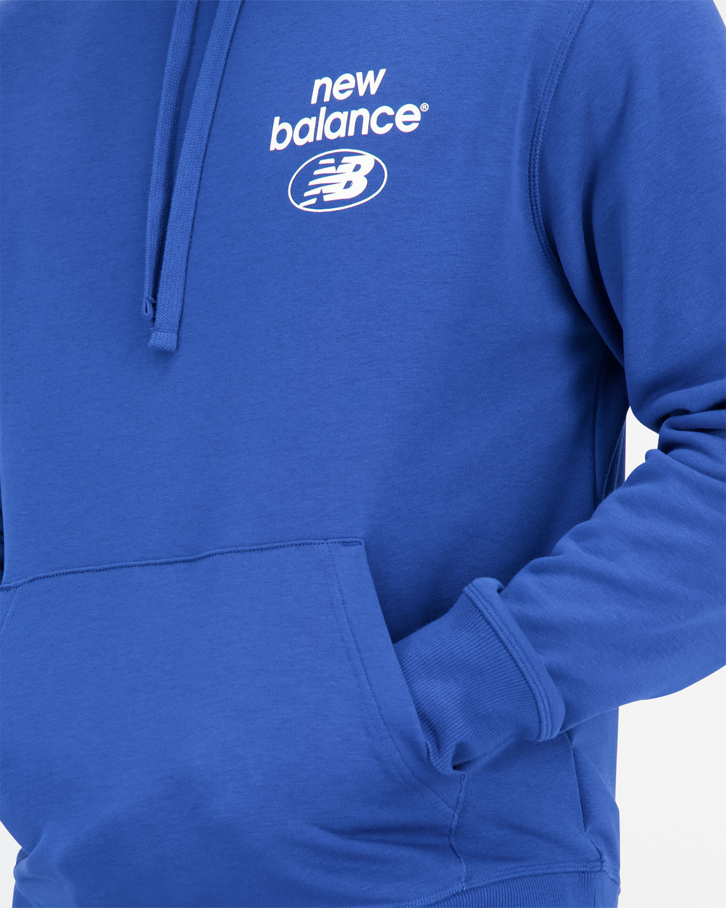 Felpa NEW BALANCE ESSENTIAL REIMAGINED M - Blu - 3 | Cisalfa Sport