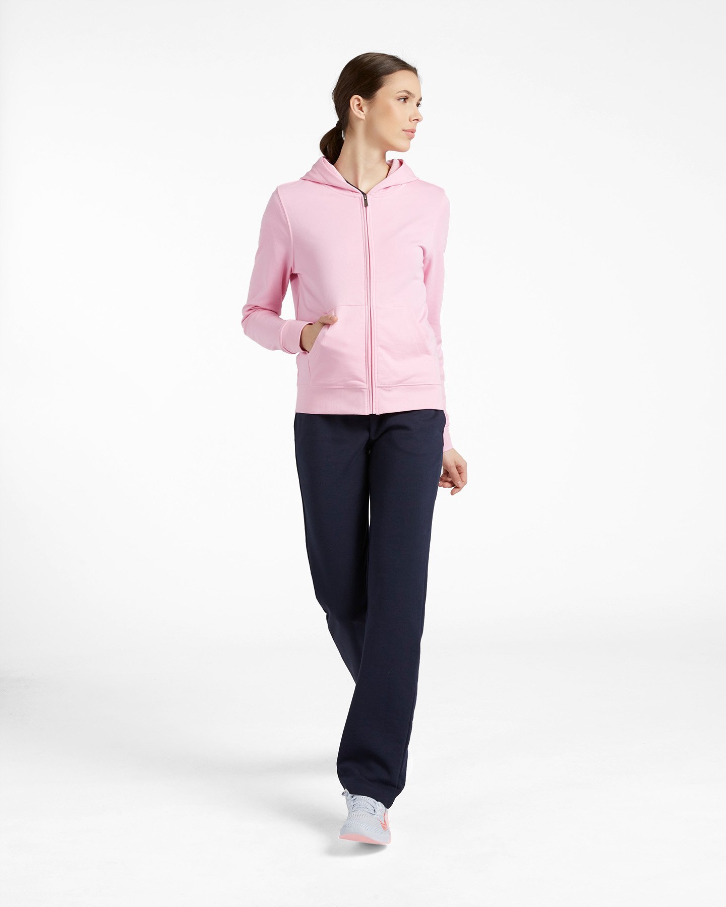 Felpa ABC BASIC W - Rosa - 3 | Cisalfa Sport