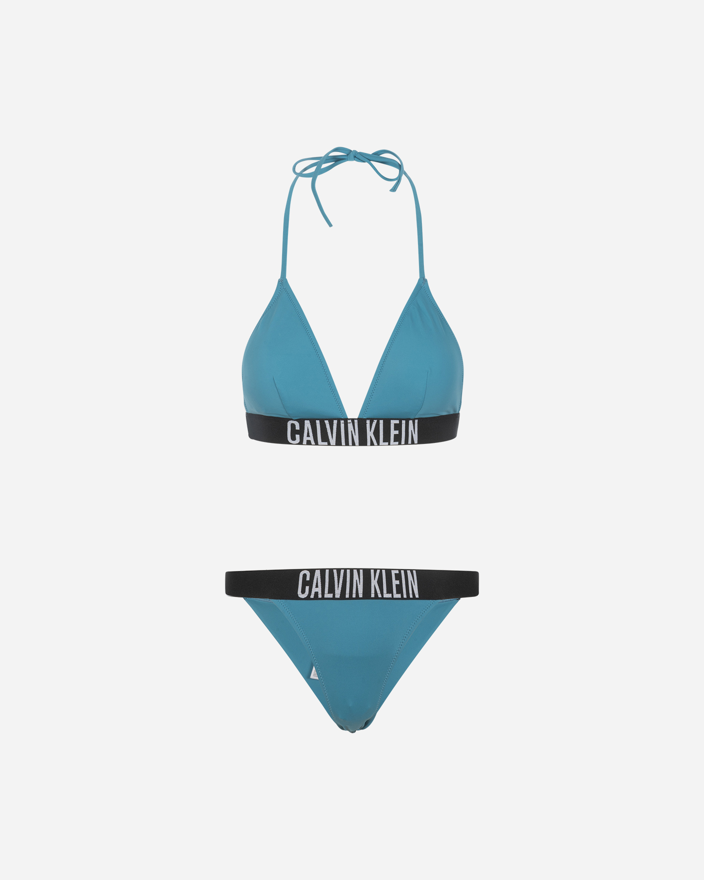 Bikini CALVIN KLEIN JEANS TRIANGOLO ELASTIC W - Blu - 0 | Cisalfa Sport