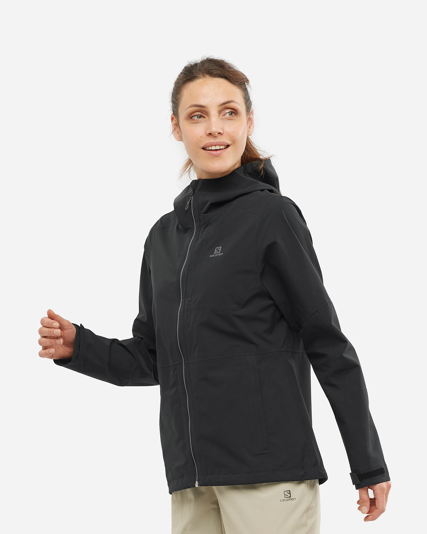 Giacca outdoor SALOMON OUTRACK 2,5L WP W - Nero - 1 | Cisalfa Sport