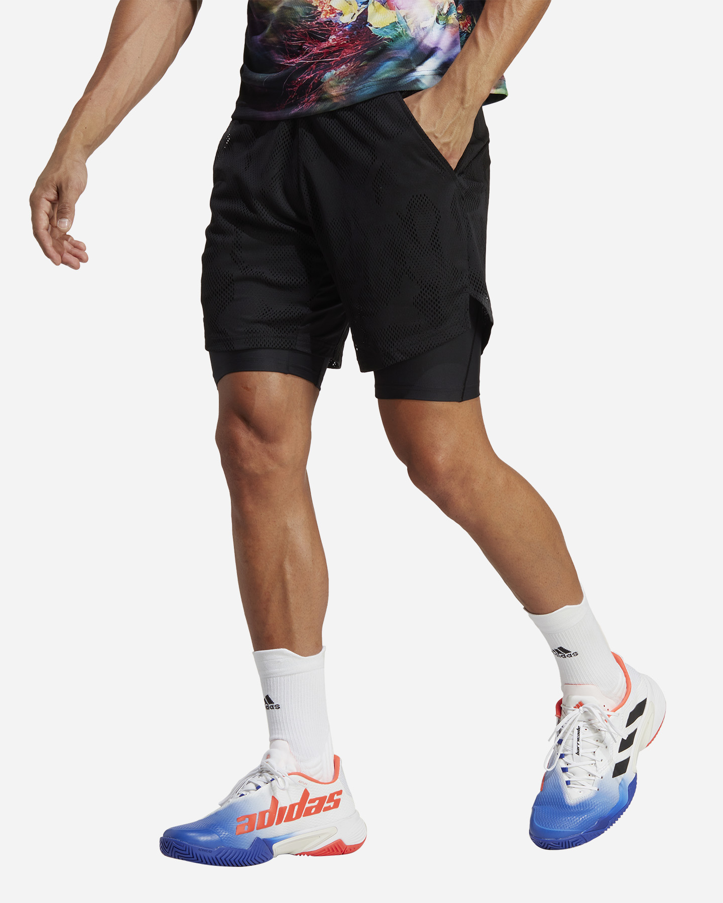 Pantaloncini tennis ADIDAS MEL 2N1 M - Nero - 1 | Cisalfa Sport