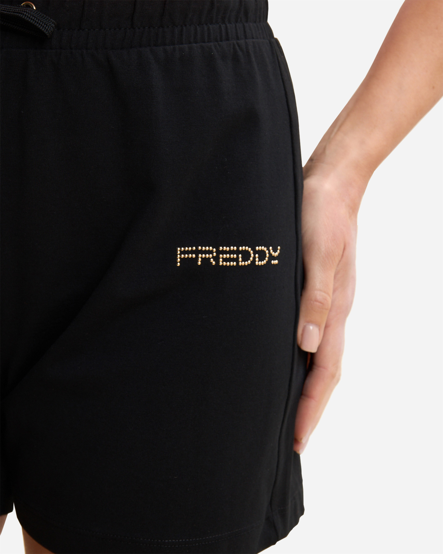 Pantaloncini FREDDY SMALL LOGO W - Nero - 5 | Cisalfa Sport