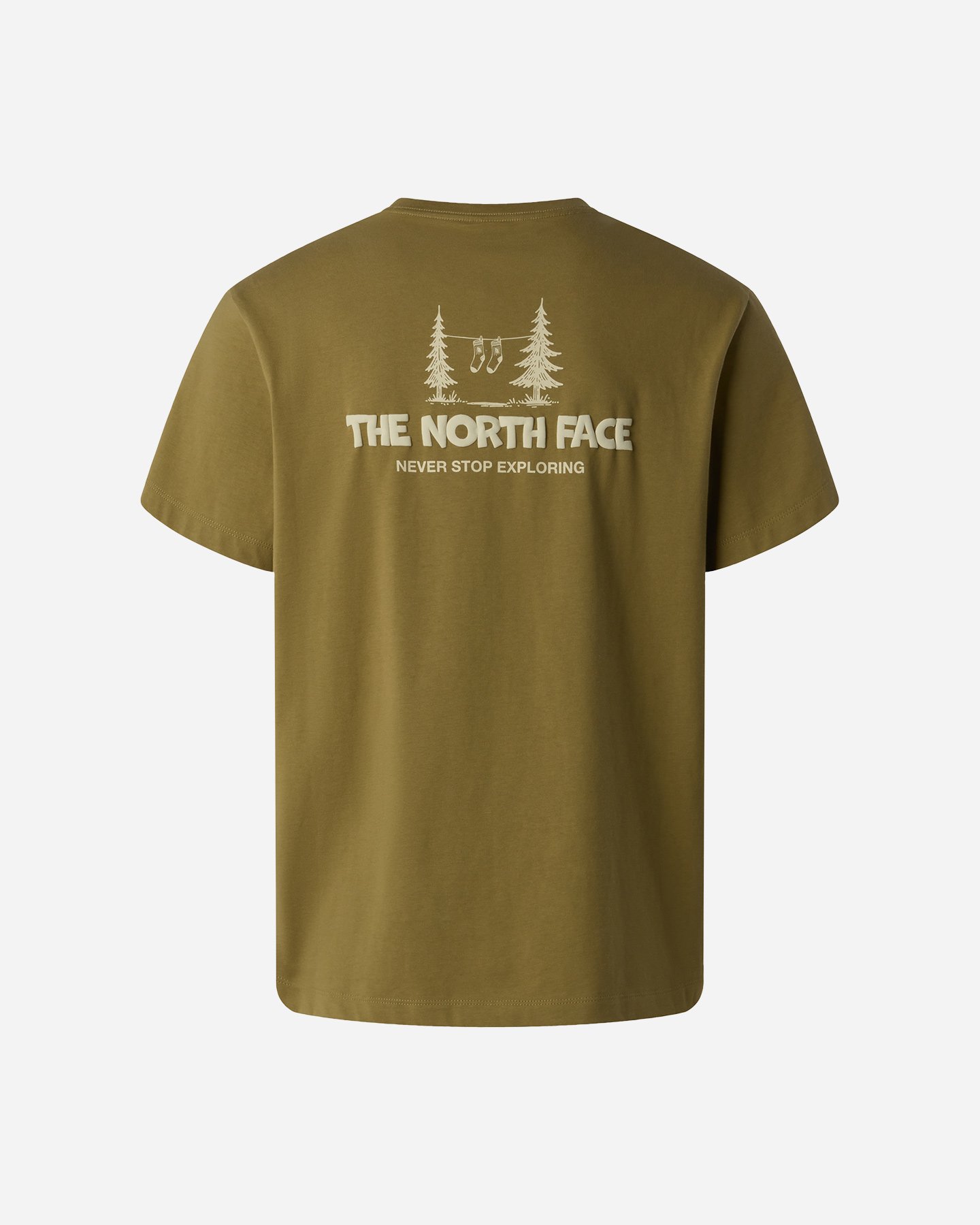 T-shirt THE NORTH FACE CAMPING M - Verde - 1 | Cisalfa Sport