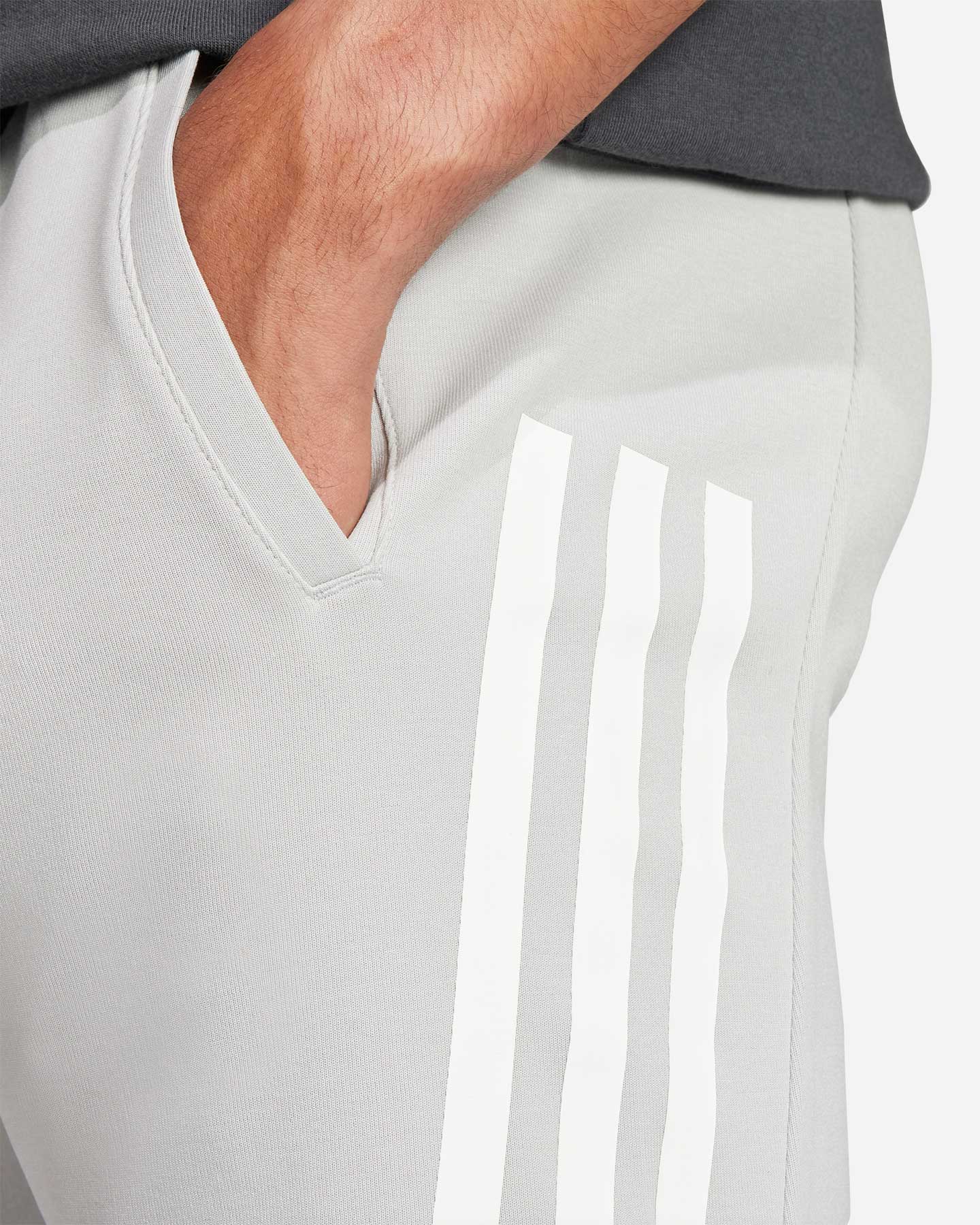 Pantalone ADIDAS 3STRIPES M - Grigio - 4 | Cisalfa Sport
