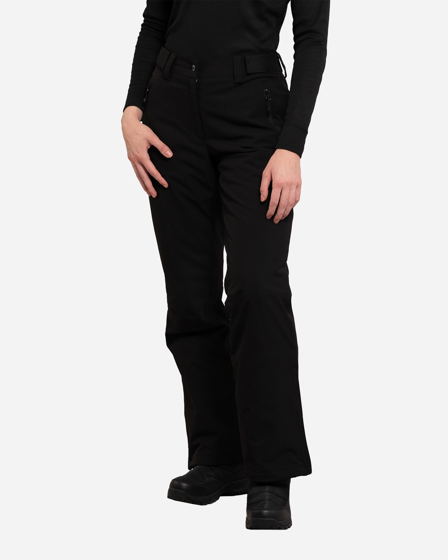 Pantalone sci ICEPEAK FLASHER W - Nero - 0 | Cisalfa Sport