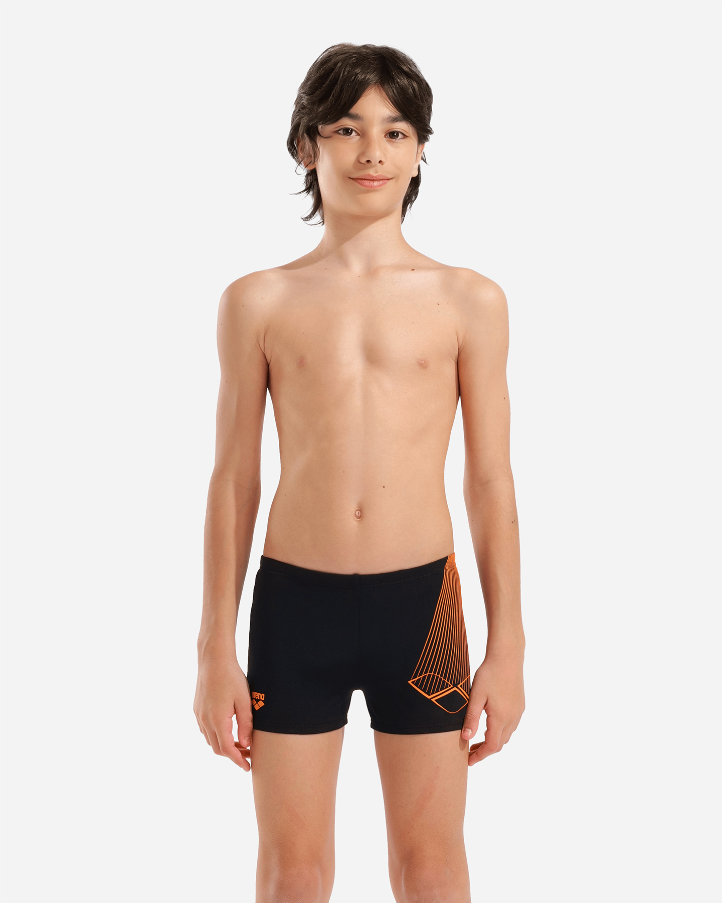 Short piscina ARENA BRIGHT JR - Nero - 2 | Cisalfa Sport