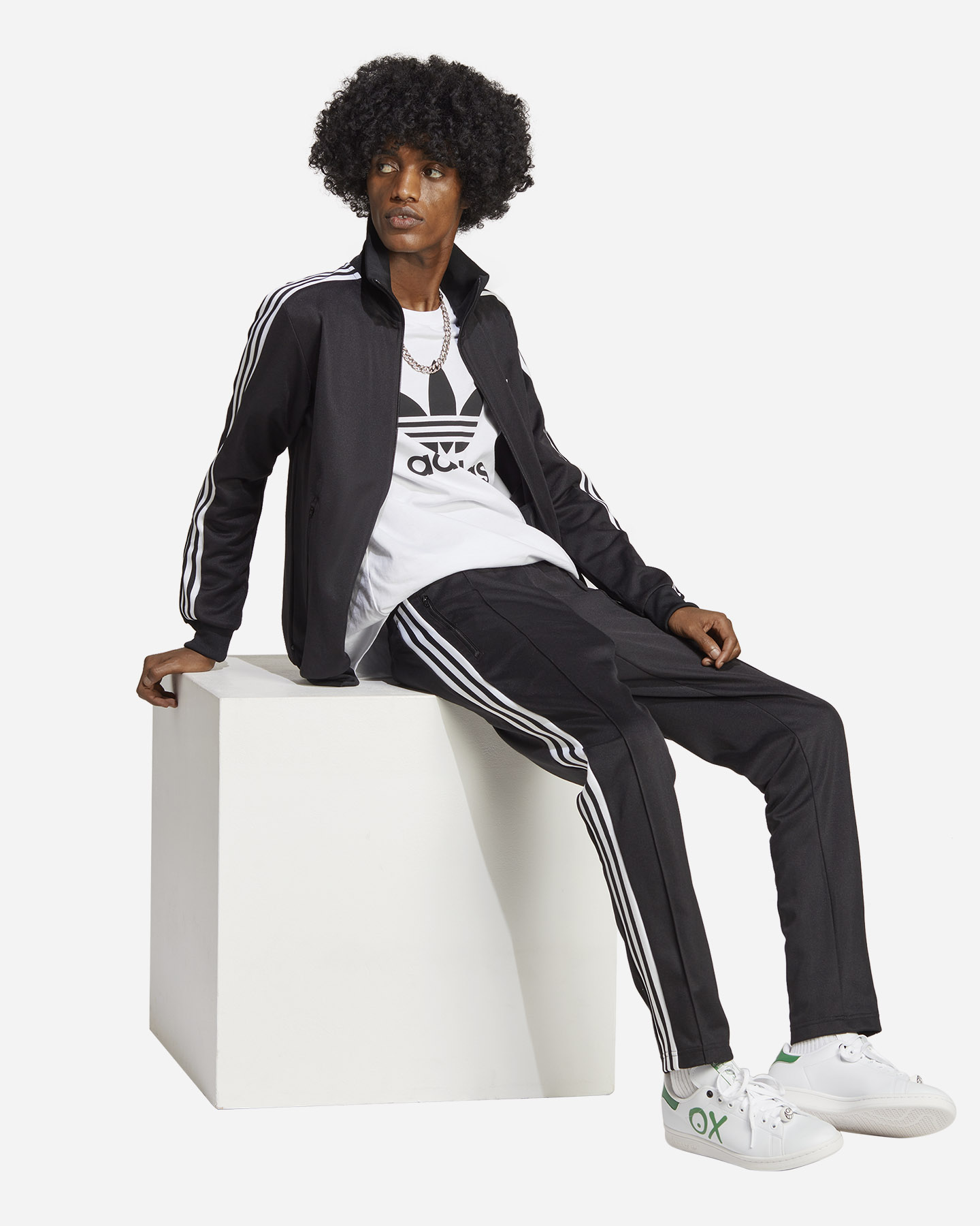 Felpa ADIDAS BECKENBAUER M - Nero - 5 | Cisalfa Sport