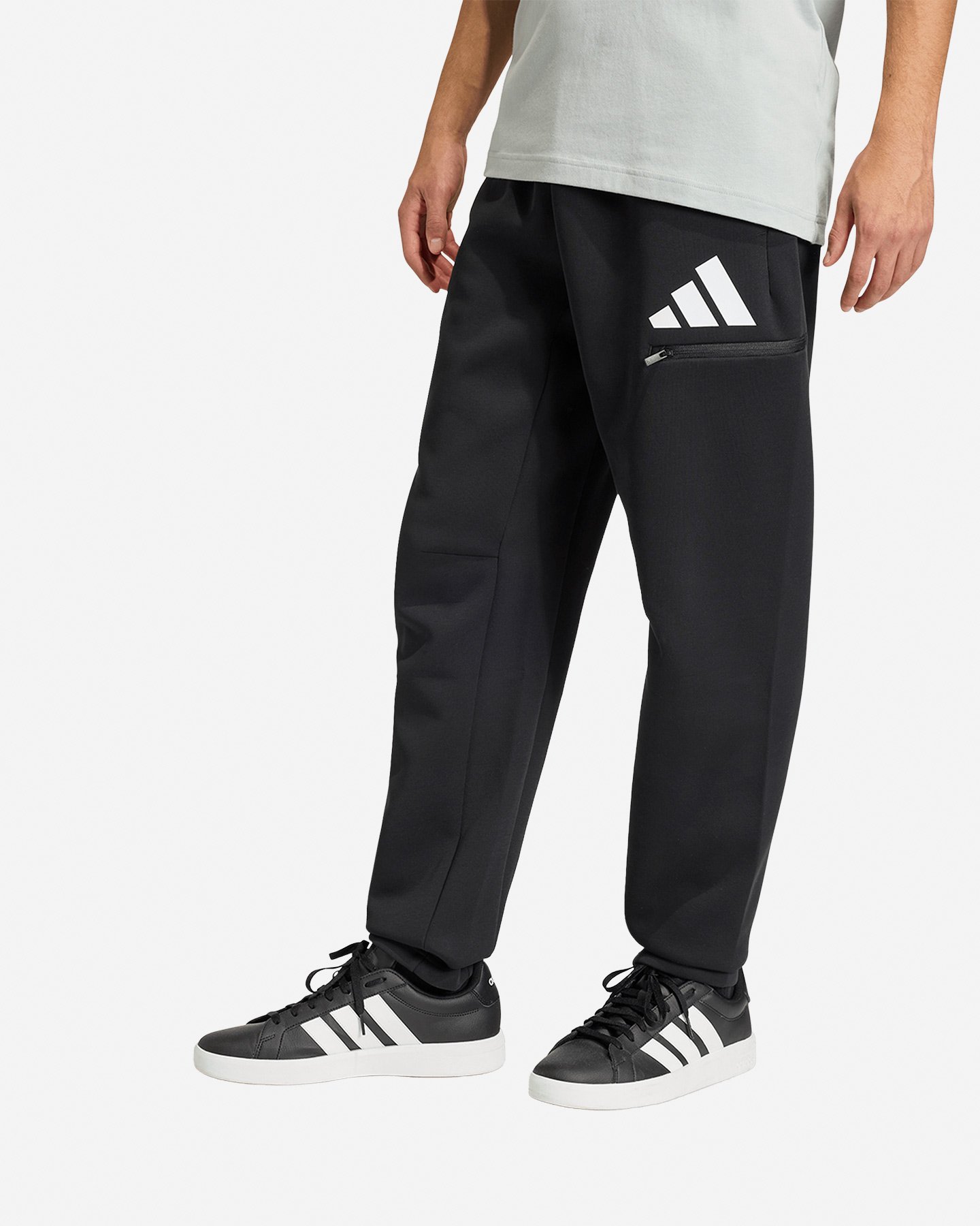 Pantalone ADIDAS 3STRIPES M - Nero - 1 | Cisalfa Sport