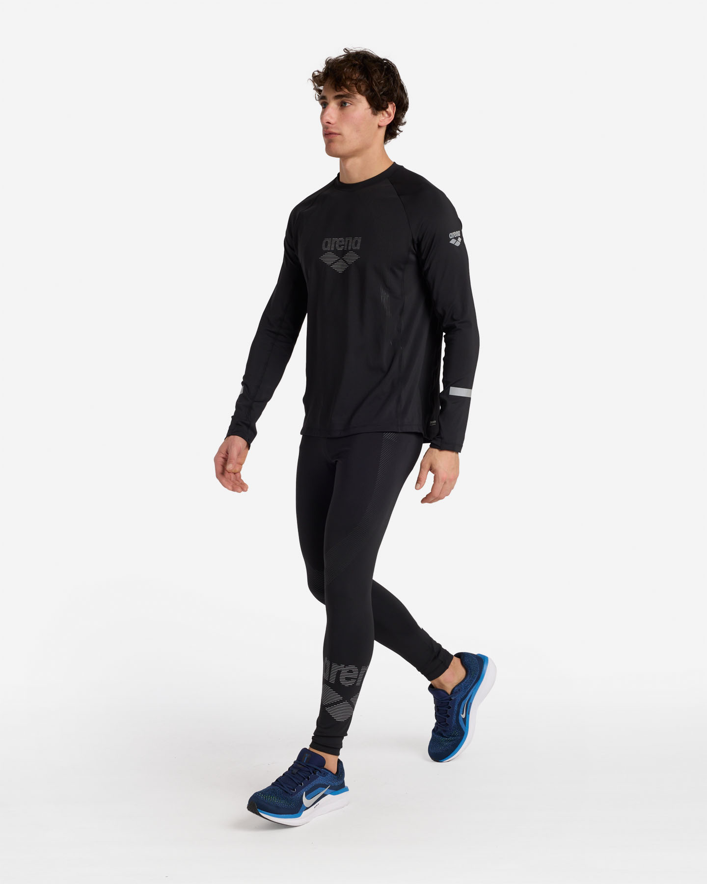 Maglia running ARENA ROAD M - Nero - 4 | Cisalfa Sport