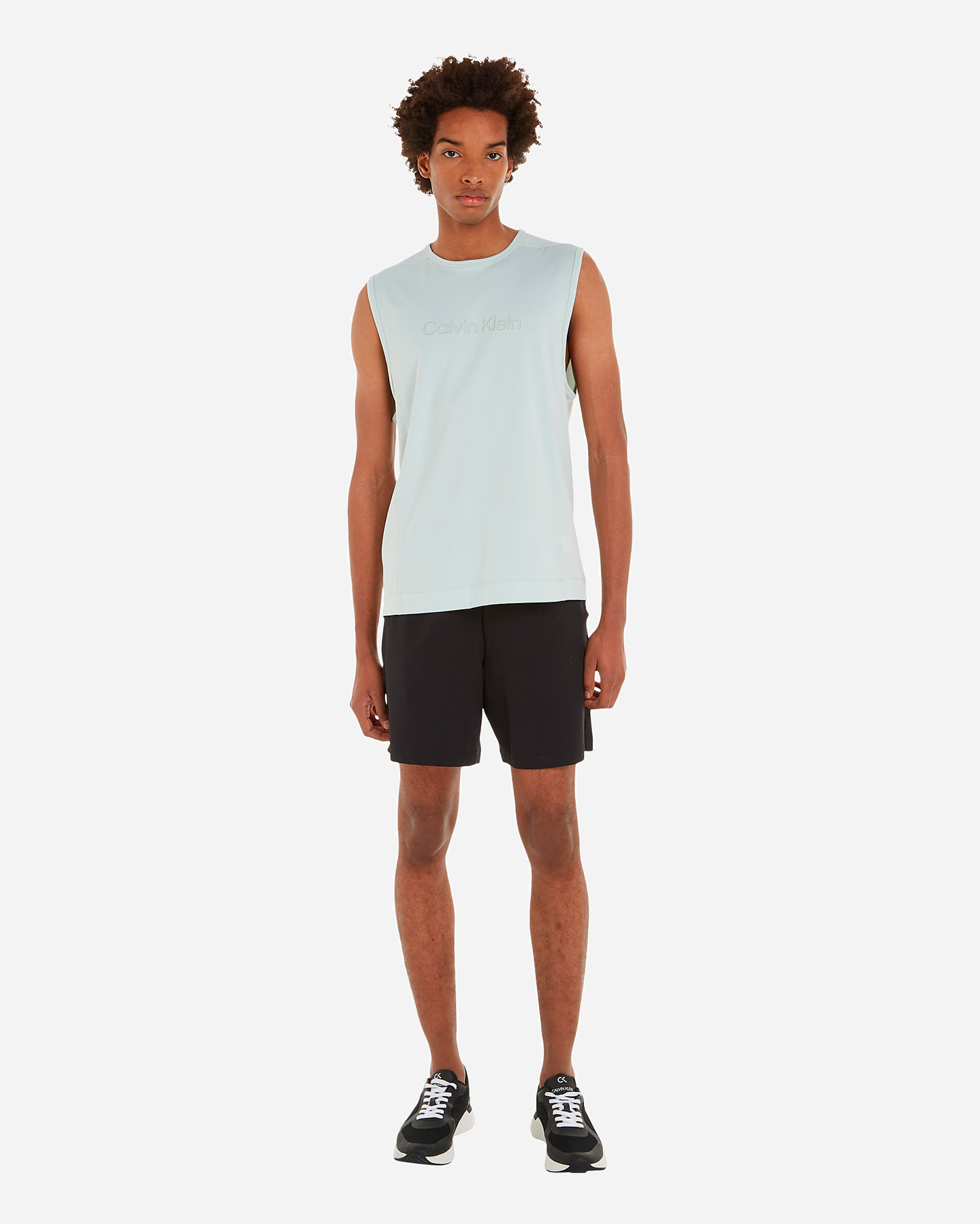 Pantaloncini CALVIN KLEIN SPORT WOVEN LOGO M - Nero - 2 | Cisalfa Sport