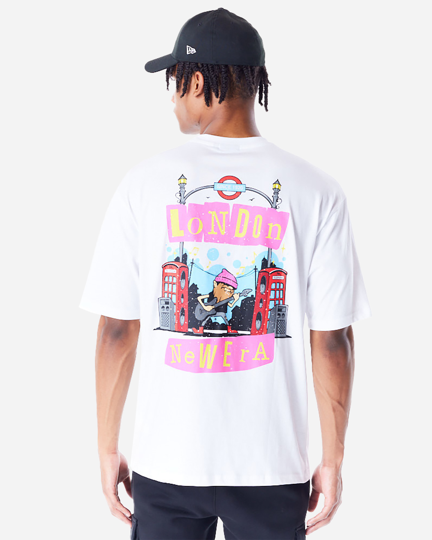 T-shirt NEW ERA BRAND BIG GFX LONDRA M - Bianco - 1 | Cisalfa Sport