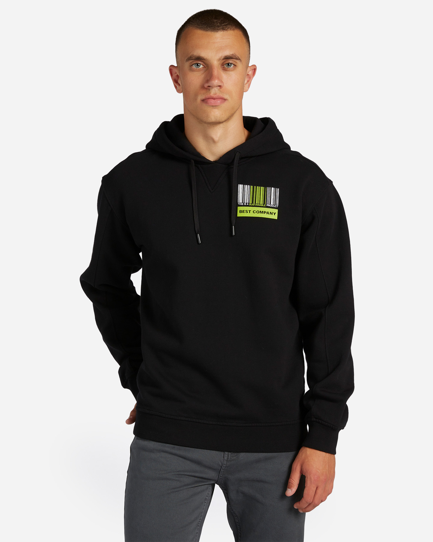 Felpa BEST COMPANY BASIC M - Nero - 0 | Cisalfa Sport