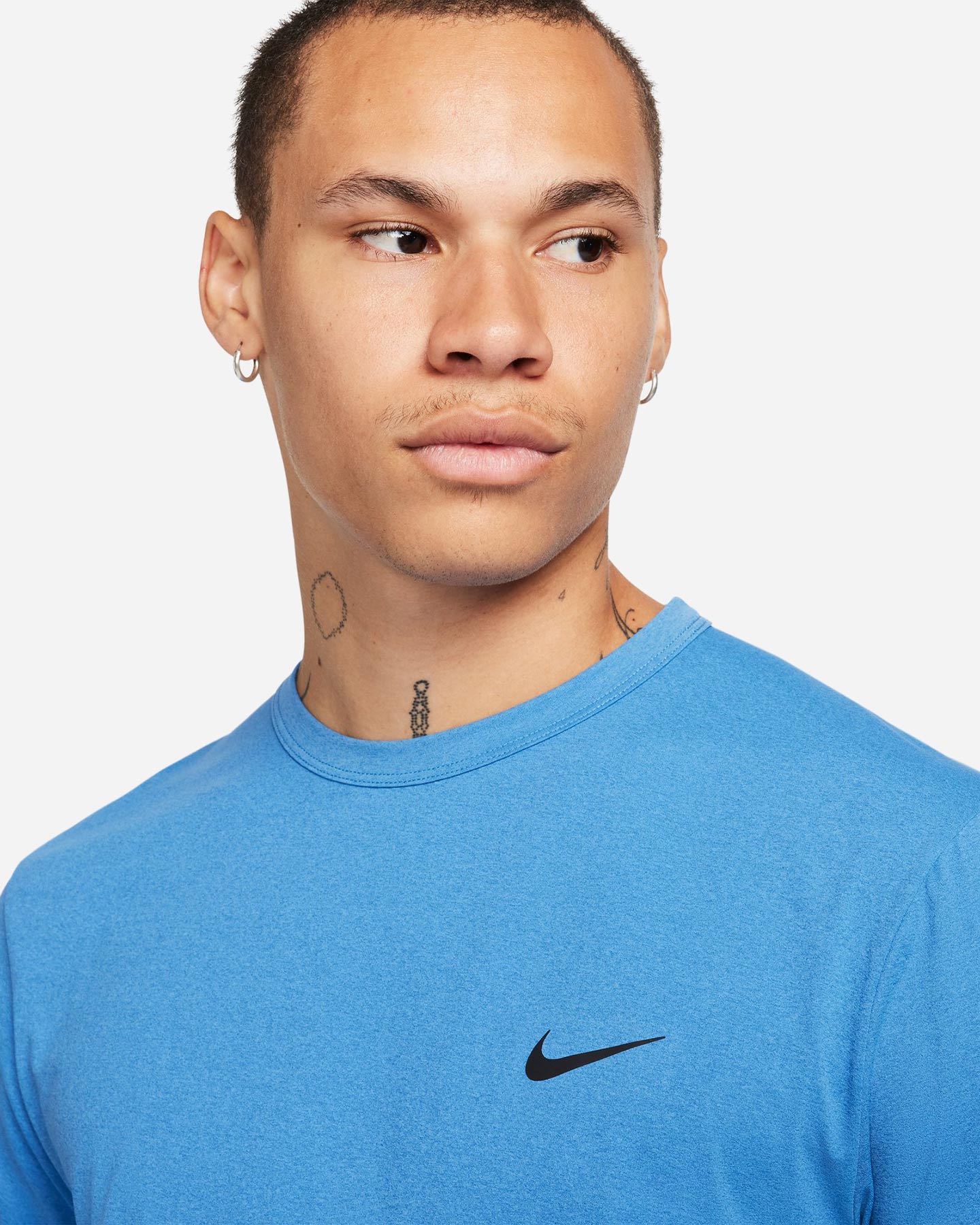 T-shirt training NIKE DRI FIT HYVERSE M - Blu Navy - 3 | Cisalfa Sport
