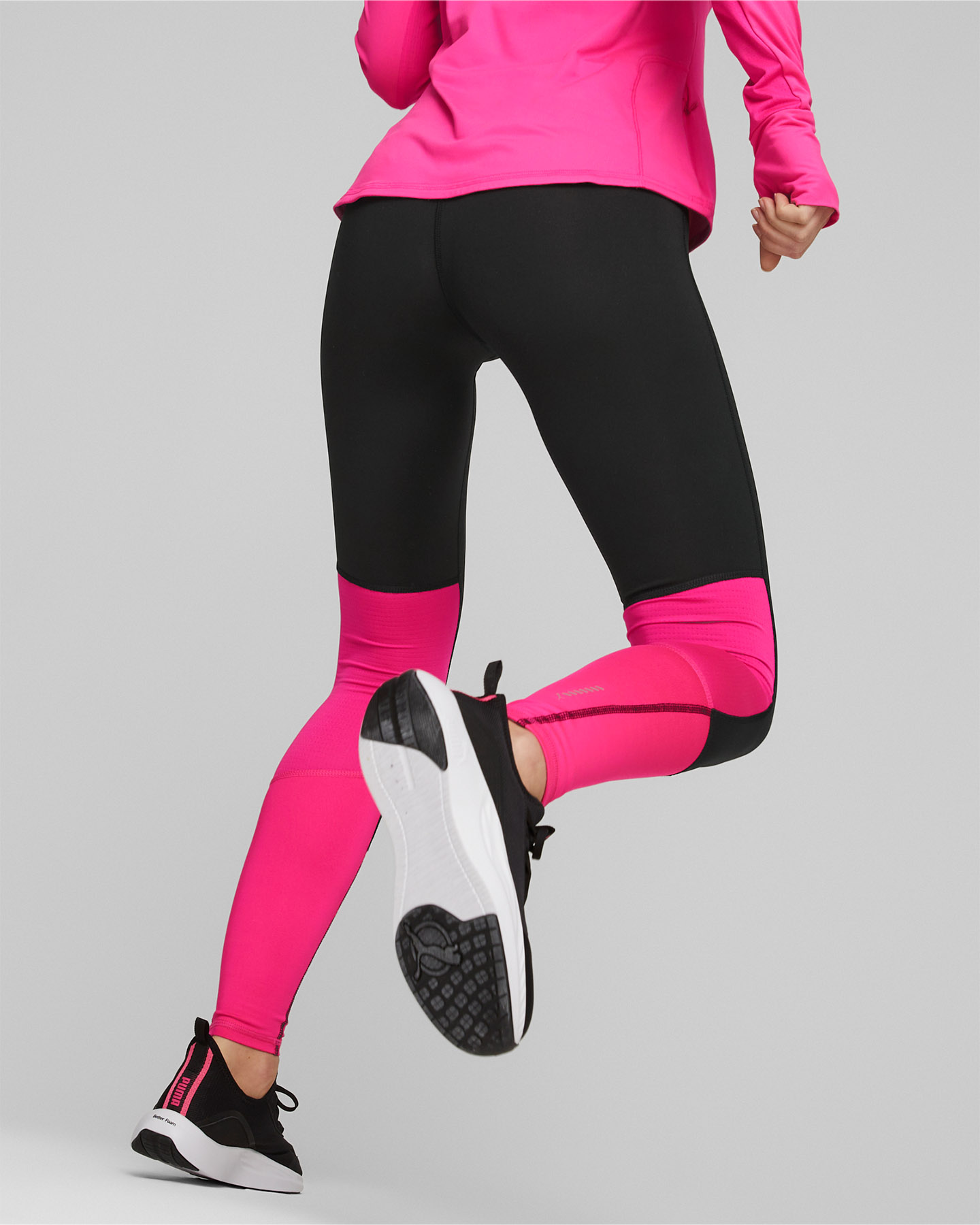 Fuseaux running PUMA FAVORITE REG RISE W - Nero - 3 | Cisalfa Sport