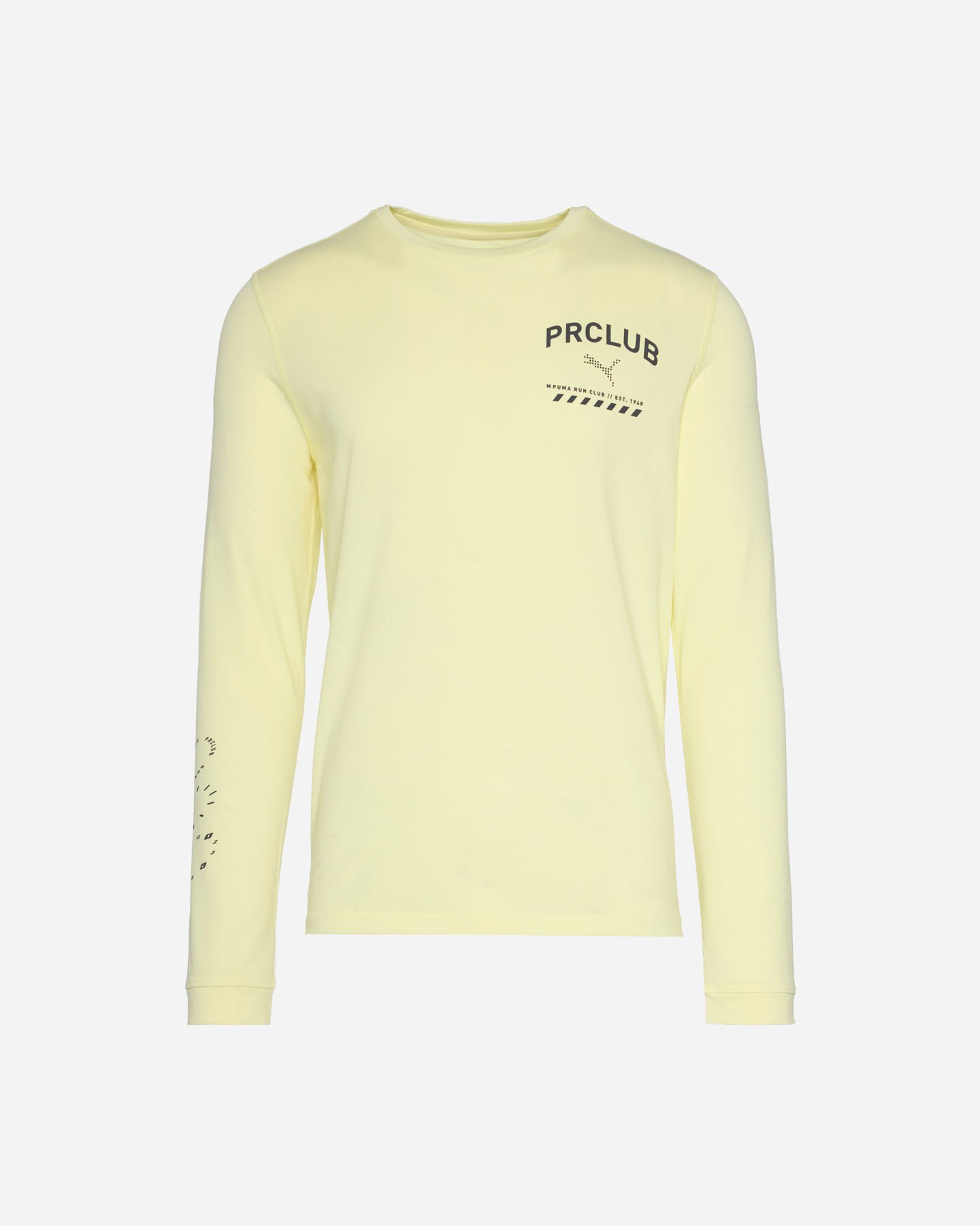 Maglia running PUMA RUN CLUB GRAPHIC M - Giallo - 0 | Cisalfa Sport