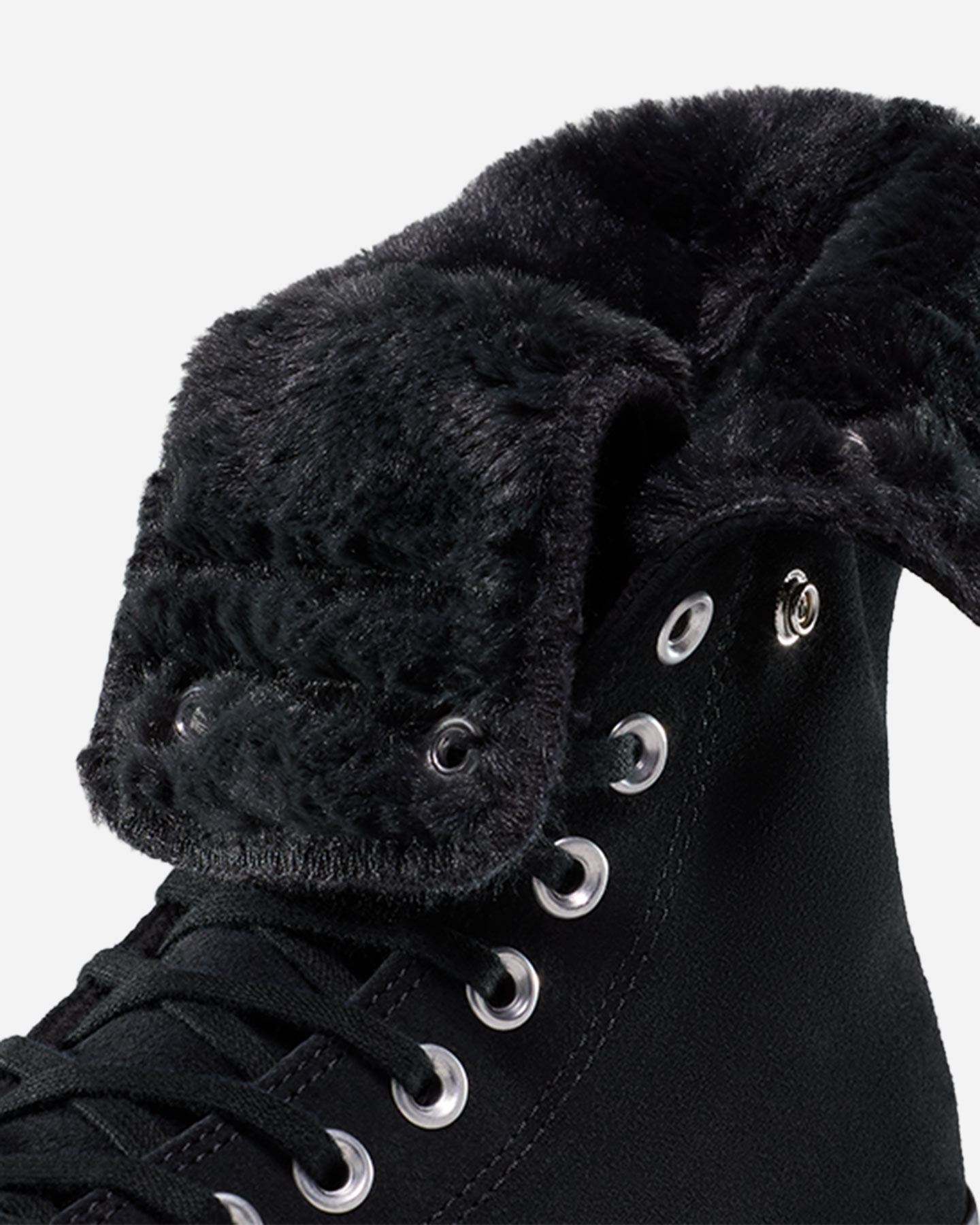 Scarpe sneakers CONVERSE CHUCK TAYLOR ALL STAR FOLD OVER LIFT X-HIGH W - Nero - 5 | Cisalfa Sport