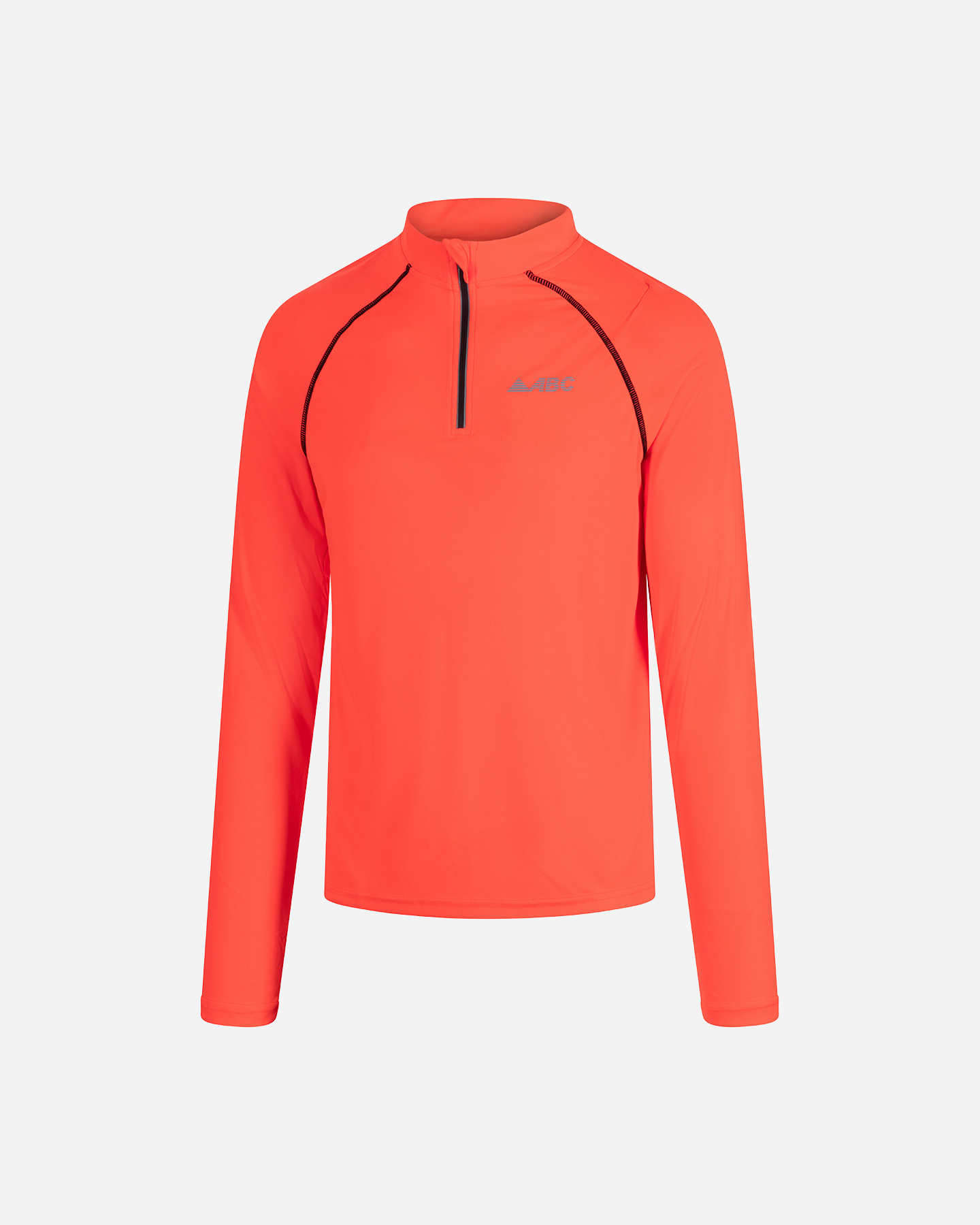 Maglia running ABC WINTER M - Arancione - 5 | Cisalfa Sport