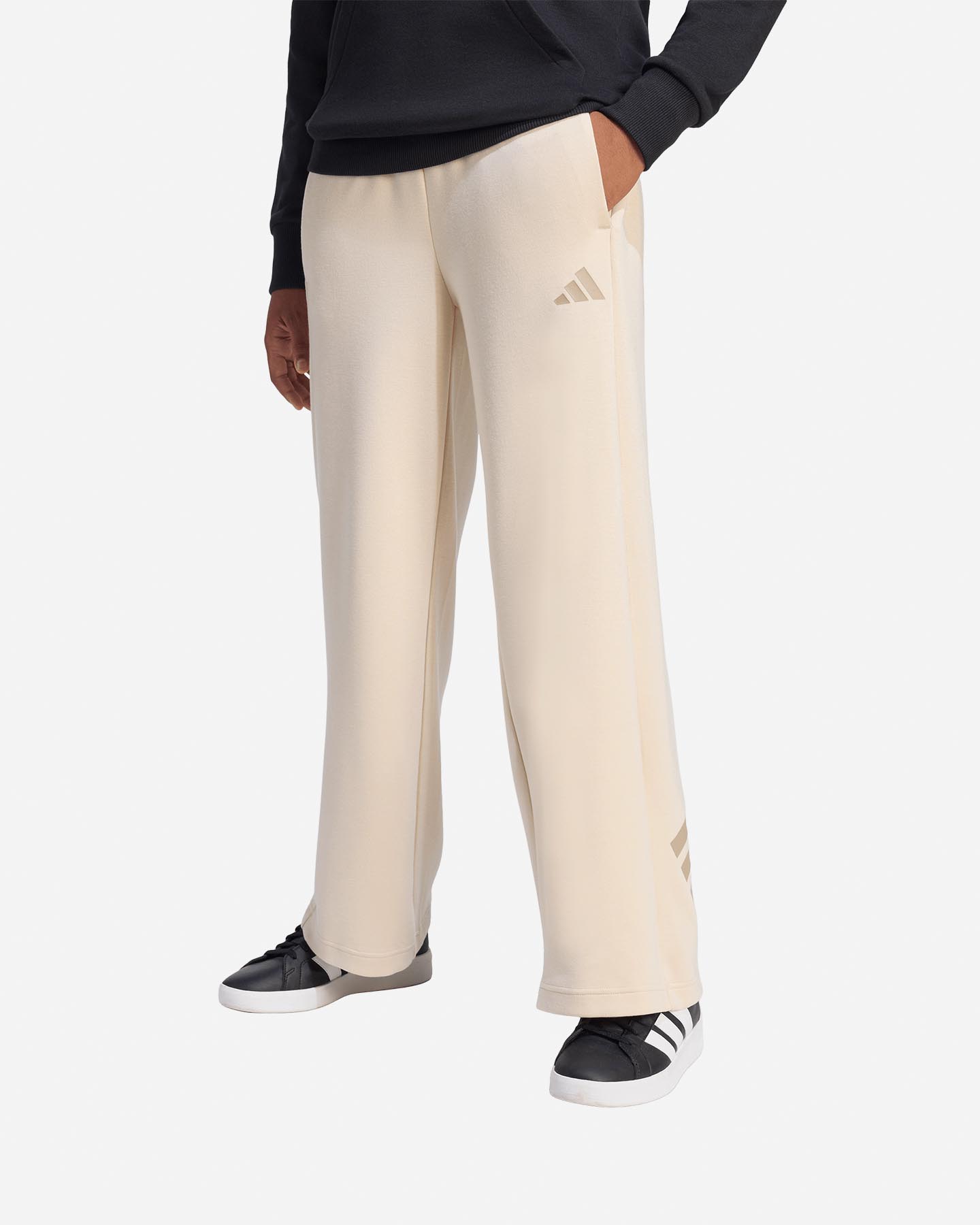 Pantalone ADIDAS FUTURE ICONS 3STRIPES JR - Beige - 1 | Cisalfa Sport