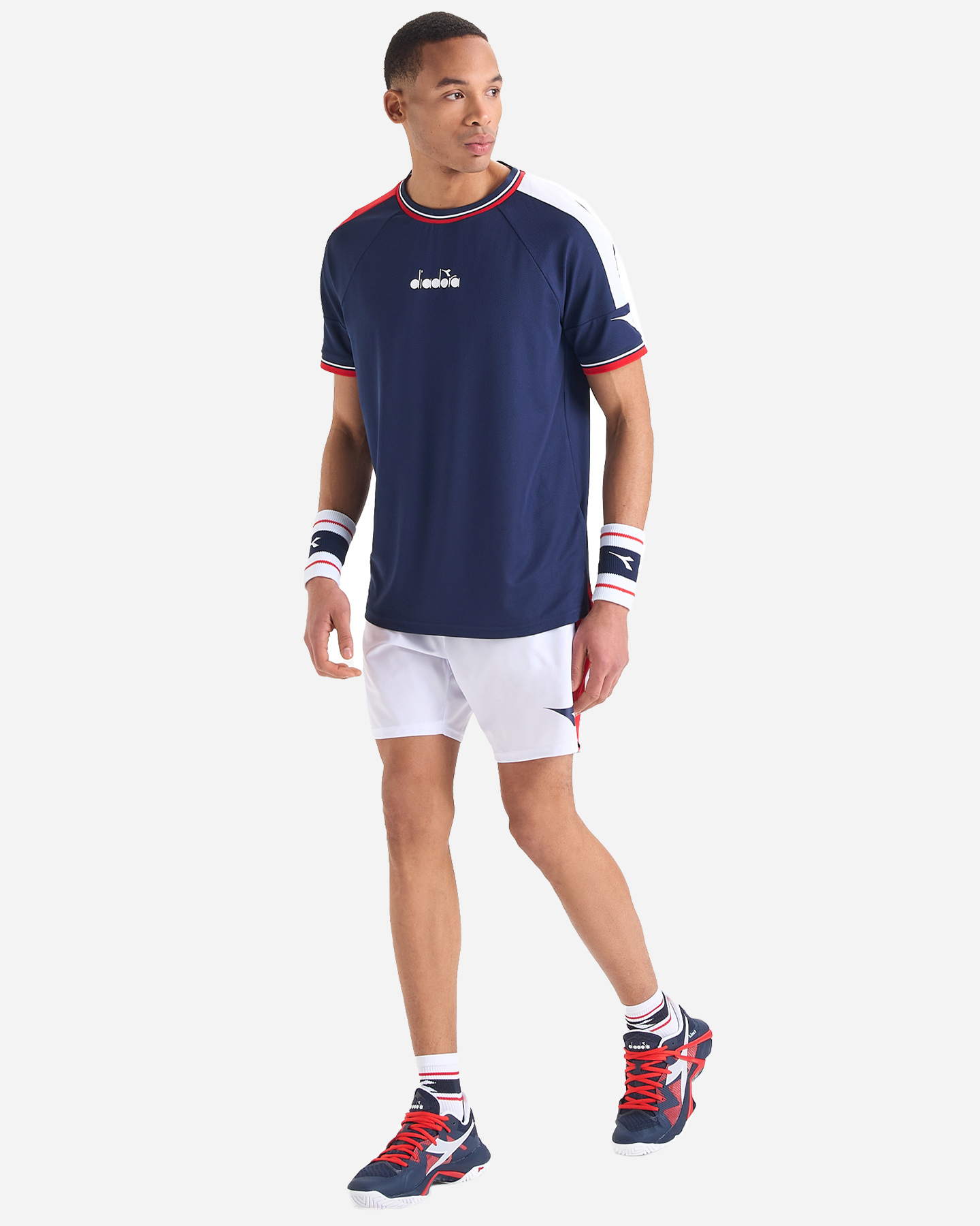 Pantaloncini tennis DIADORA 7" ICON M - Bianco - 3 | Cisalfa Sport