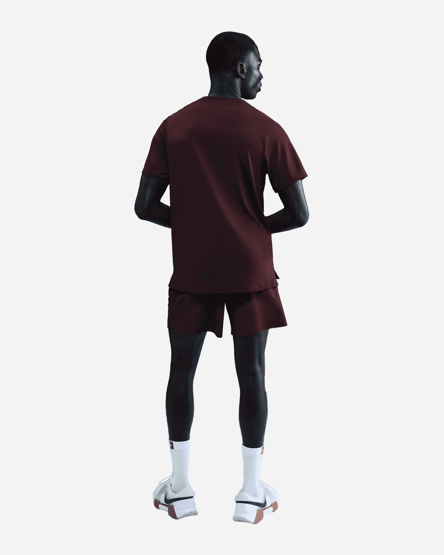 Pantaloncini tennis NIKE ADVANTAGE JANNIK M - Rosso - 5 | Cisalfa Sport