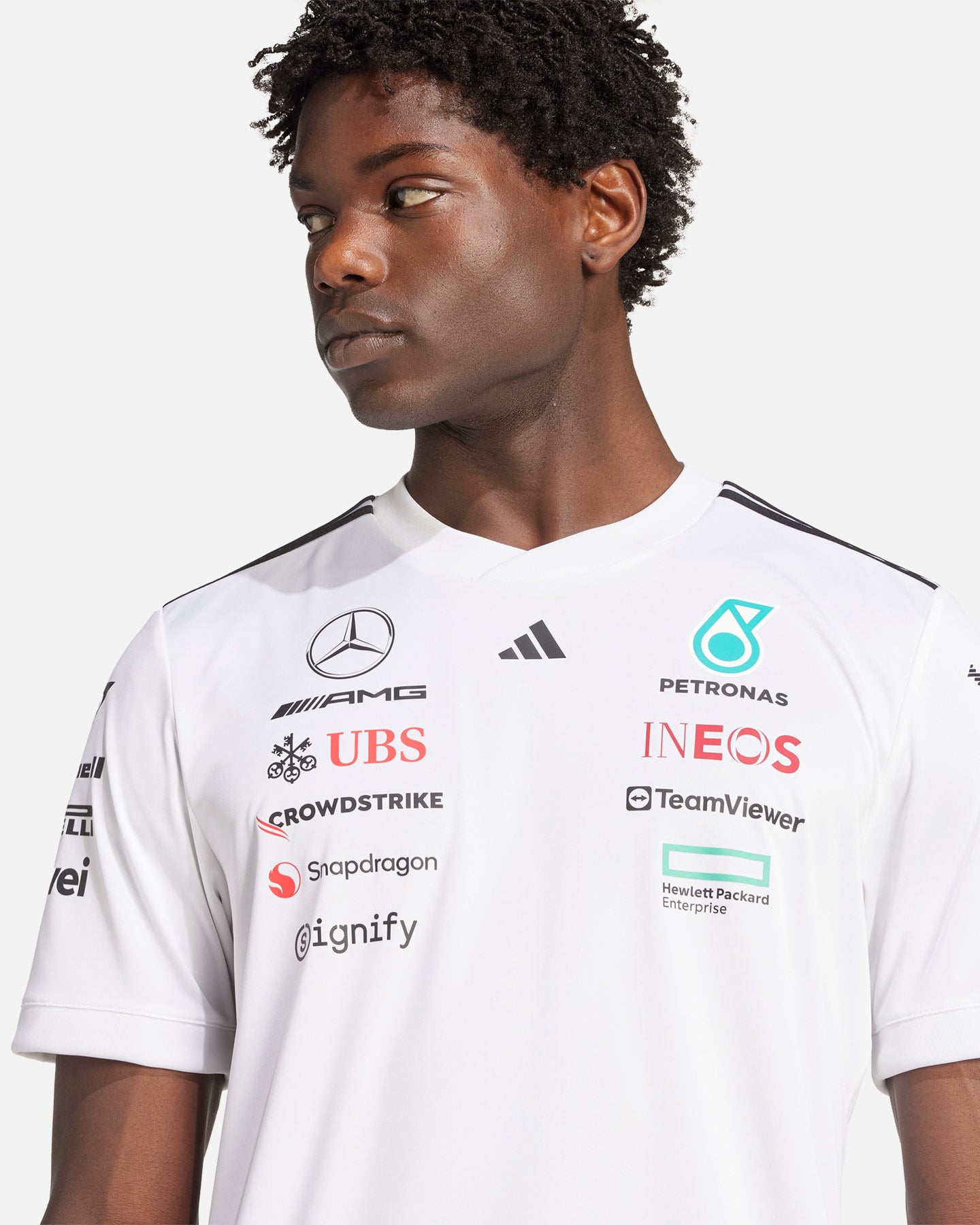T-shirt ADIDAS MERCEDES DR M - Nero - 4 | Cisalfa Sport
