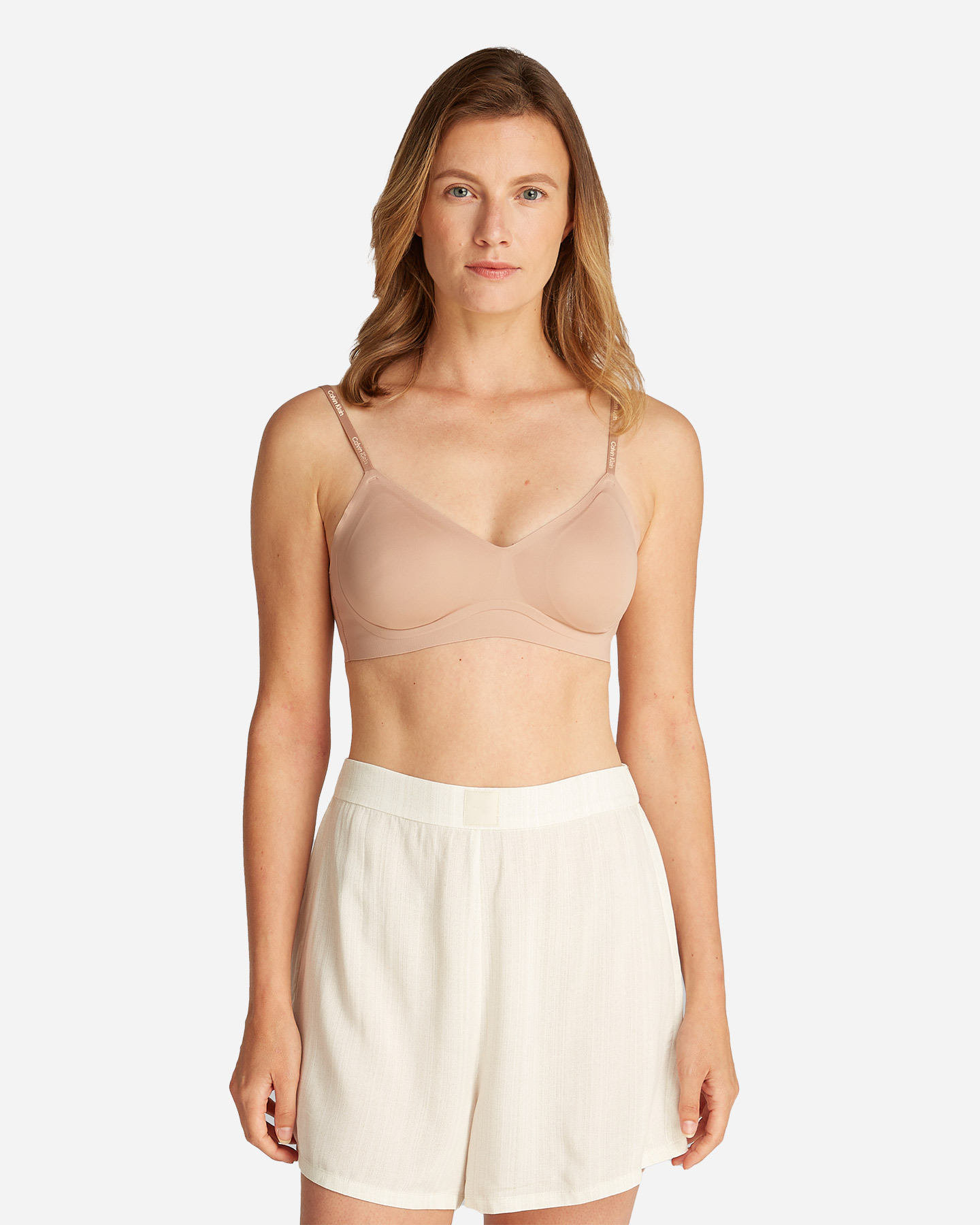 Reggiseno CALVIN KLEIN UNDERWEAR GEL WIRE LIGHTLY LINED BRALETTE L W - Marrone - 1 | Cisalfa Sport