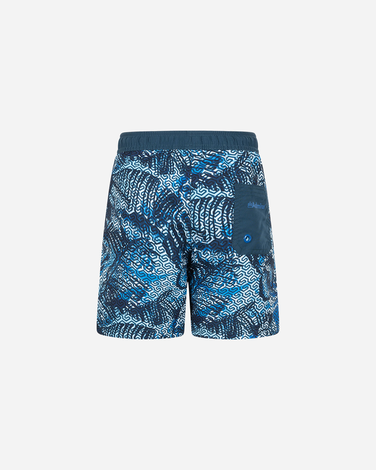 Boxer mare ADMIRAL GEOMETRIC JR - Blu - 1 | Cisalfa Sport