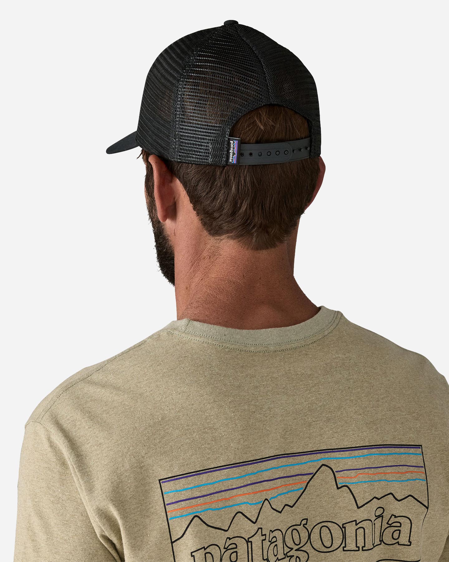 Cappellino PATAGONIA P-6 LOGO LOPRO  - Nero - 3 | Cisalfa Sport