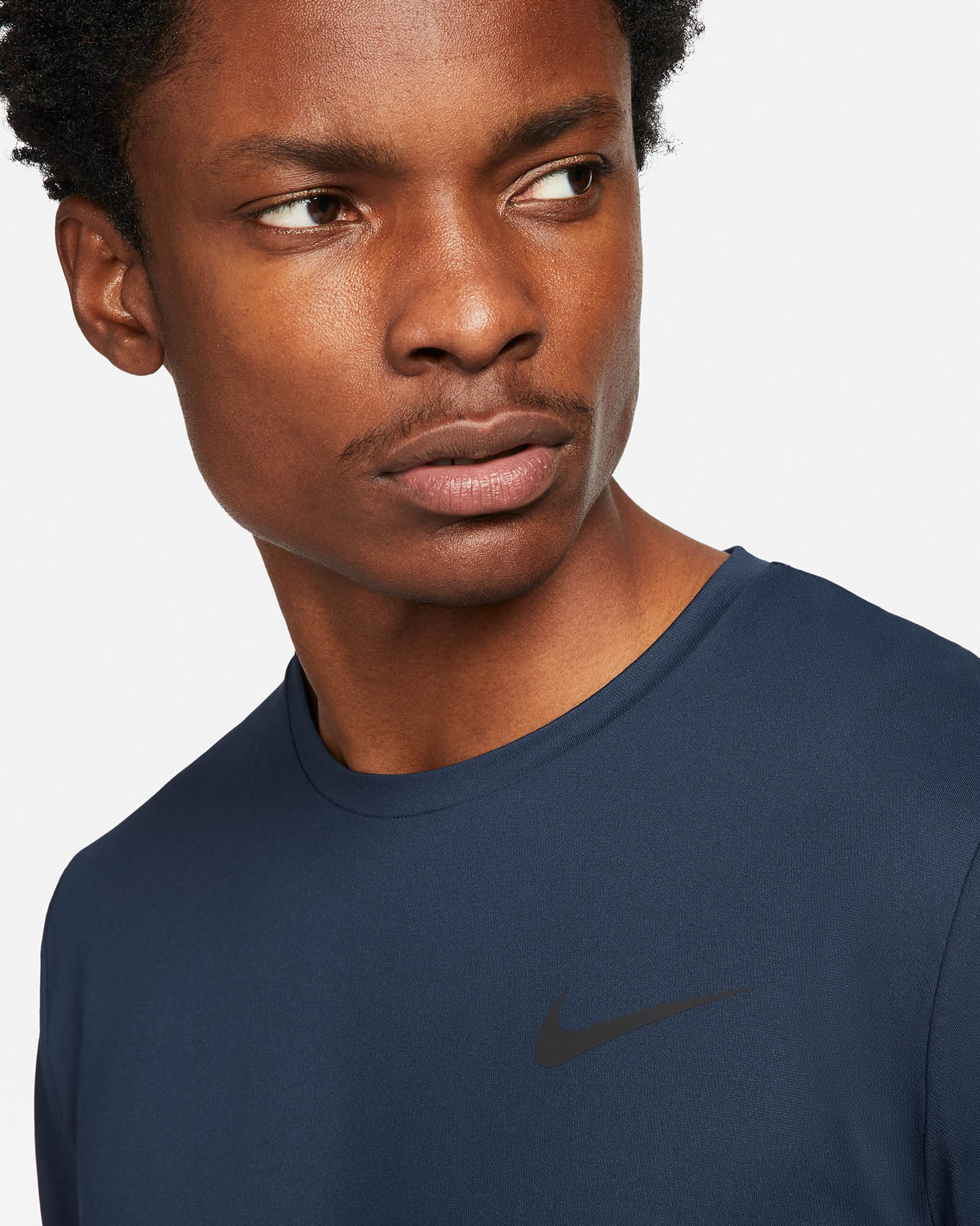 T-shirt training NIKE DRI FIT PRO M - Blu Navy - 2 | Cisalfa Sport
