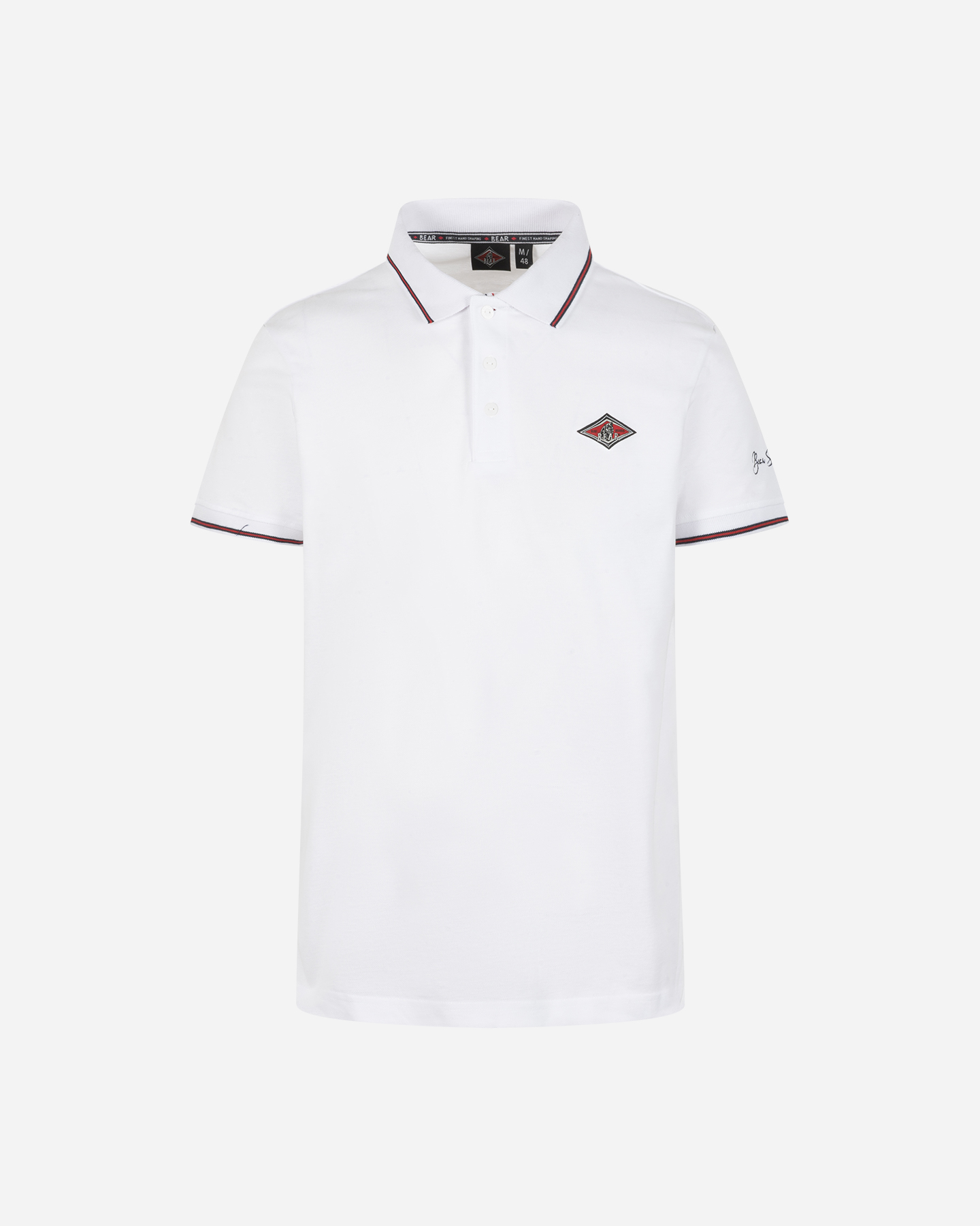 Polo BEAR ICONIC SMALL LOGO M - Bianco - 0 | Cisalfa Sport