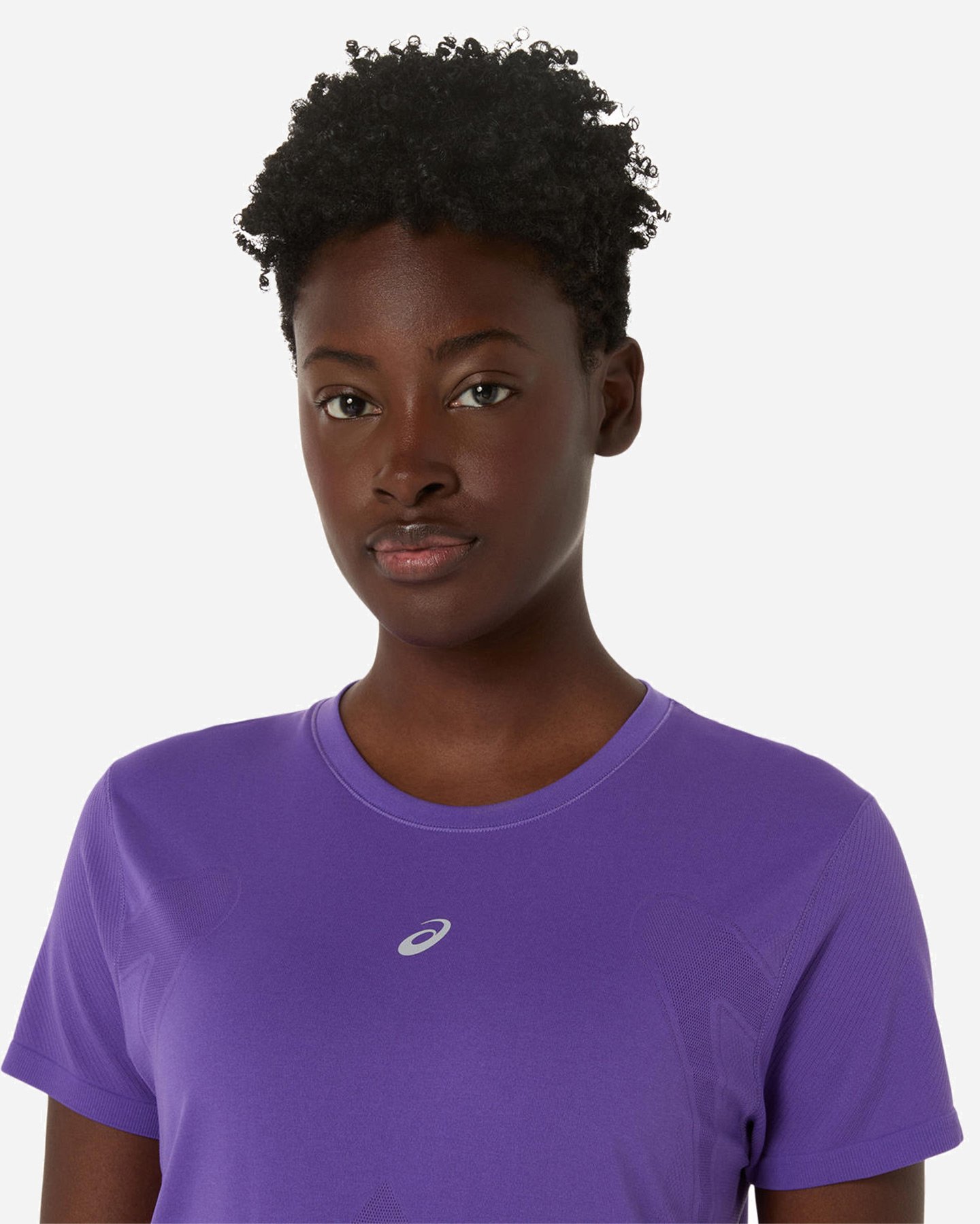 T-shirt running ASICS ROAD SEAMLESS W - Viola - 4 | Cisalfa Sport