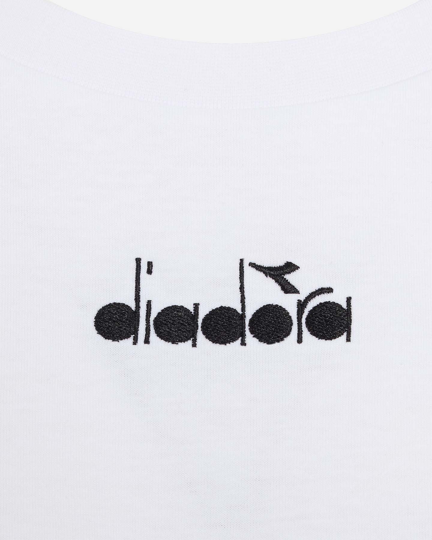 T-shirt DIADORA LOGO W - Bianco - 2 | Cisalfa Sport