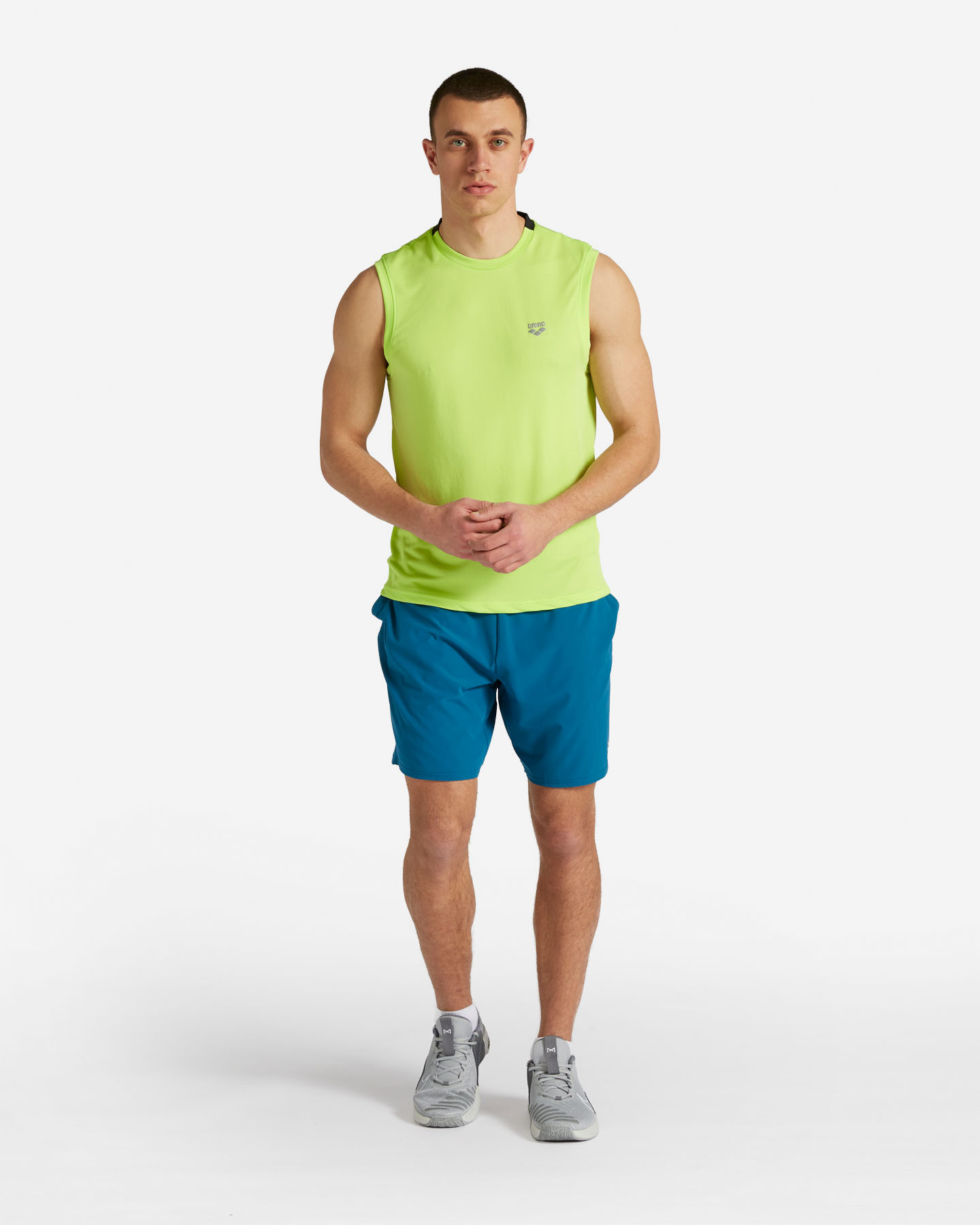 Canotta training ARENA BASIC LINE M - Verde - 1 | Cisalfa Sport