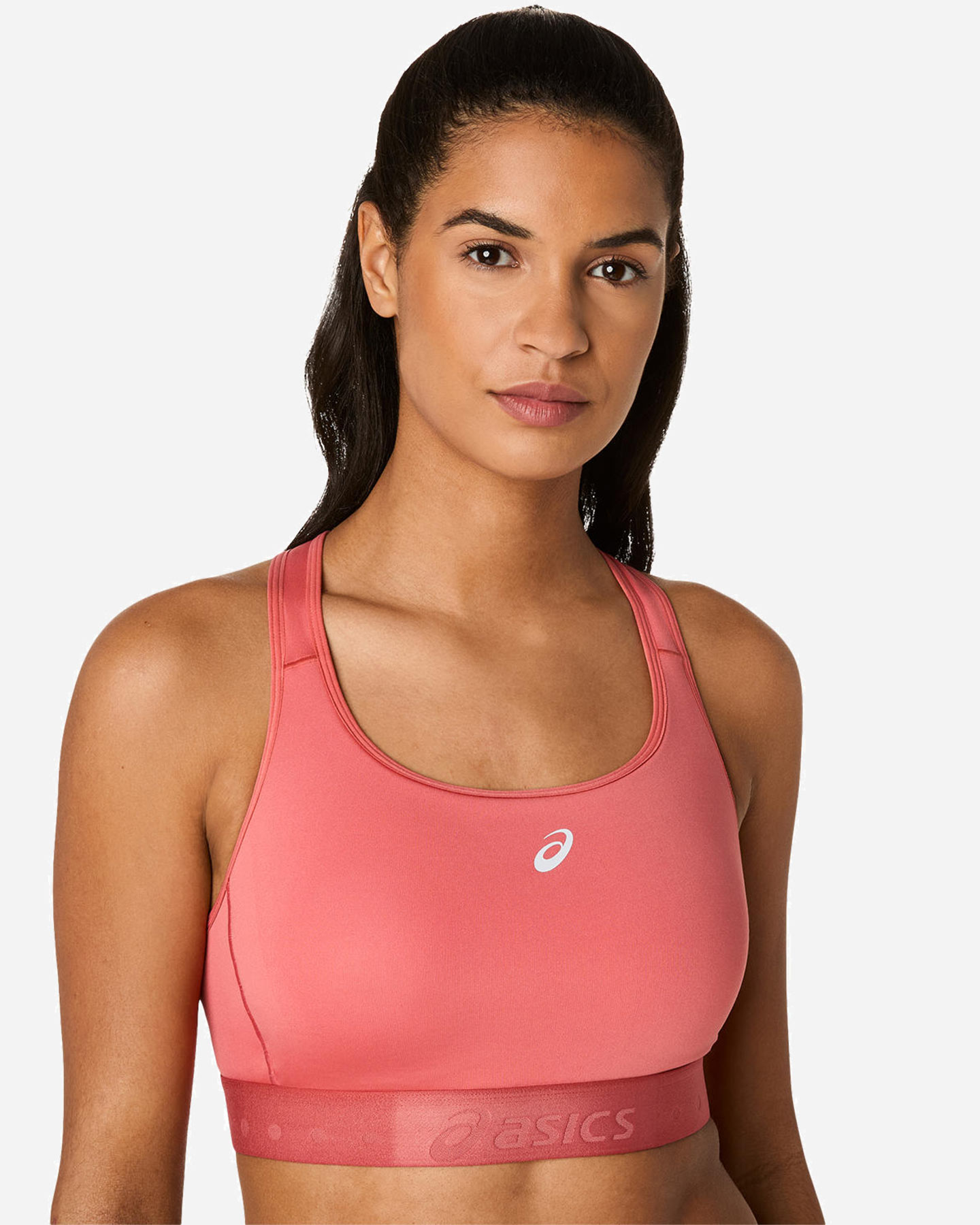 Reggiseno ASICS ROAD OMPRESSION W - Rosa - 2 | Cisalfa Sport