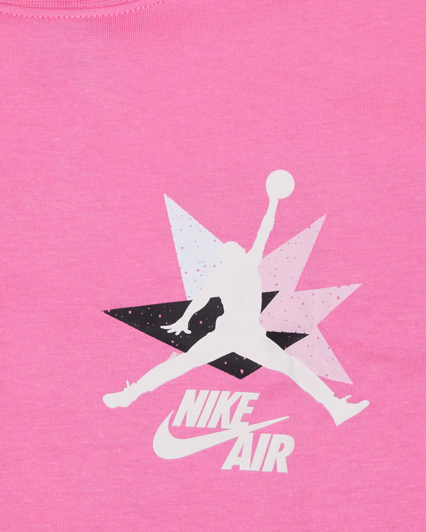T-shirt NIKE JORDAN BACK JR - Rosa - 2 | Cisalfa Sport
