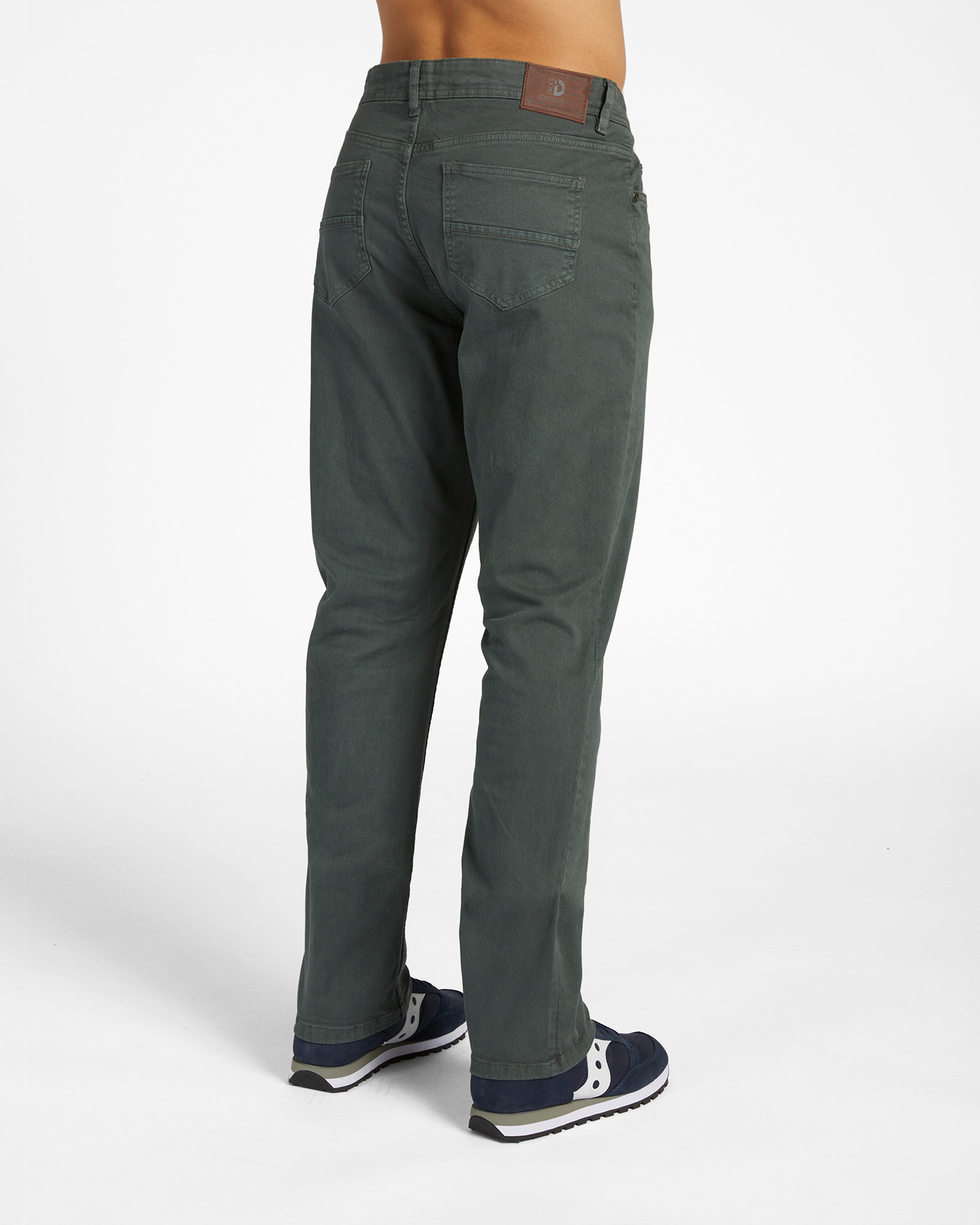 Pantalone DACK'S 5 TS TWILL REGULAR M - Verde - 1 | Cisalfa Sport