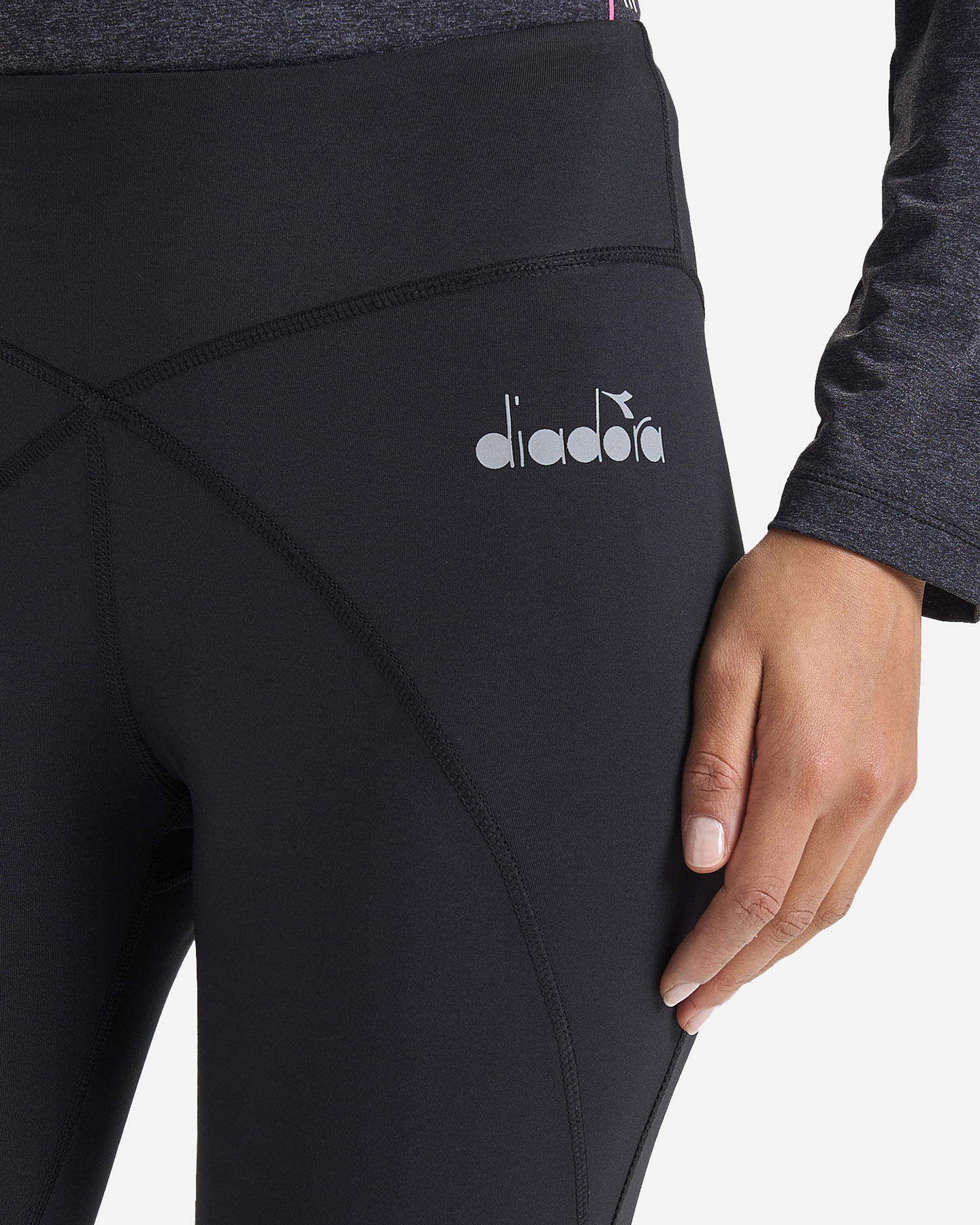 Fuseaux running DIADORA BE ONE W - Nero - 3 | Cisalfa Sport