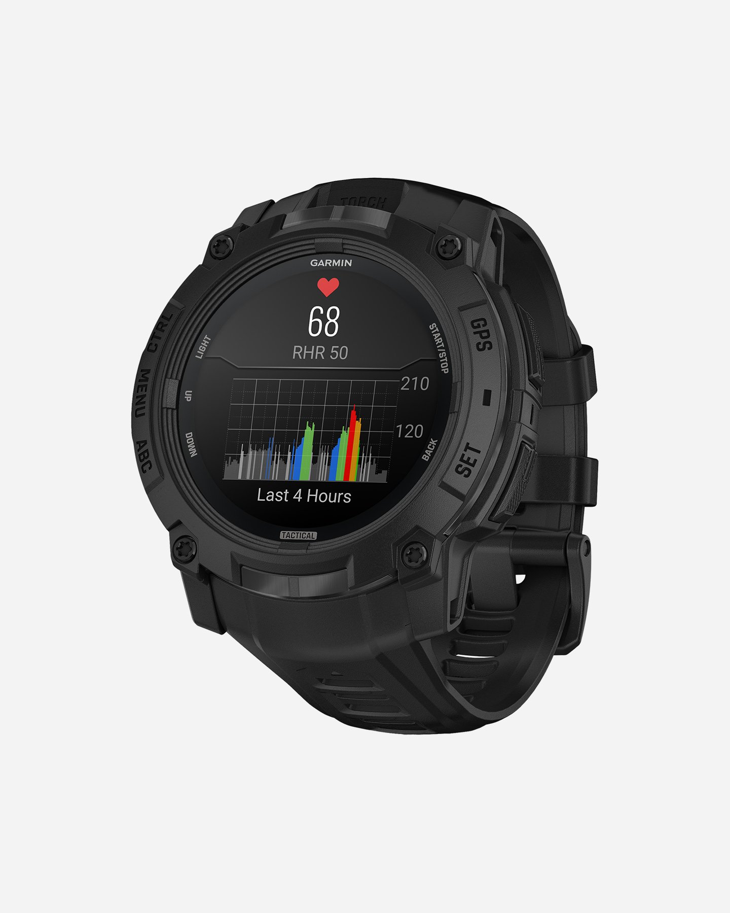 Orologio multifunzione GARMIN INSTINCT 3 TACTICAL 50 MM  - Nero - 1 | Cisalfa Sport