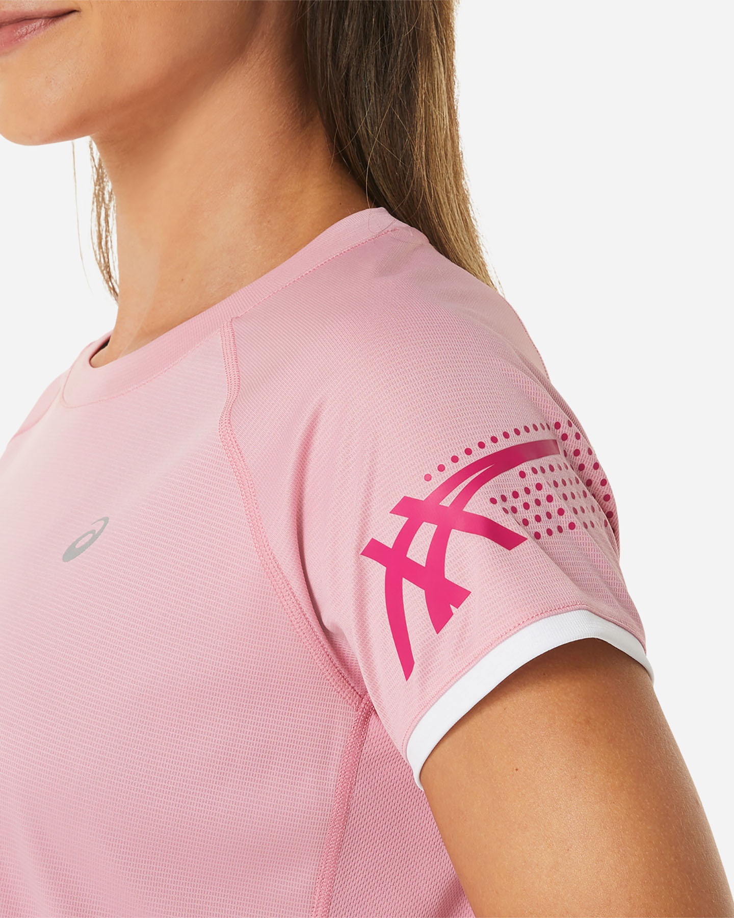 T-shirt running ASICS ICON W - Rosa - 4 | Cisalfa Sport