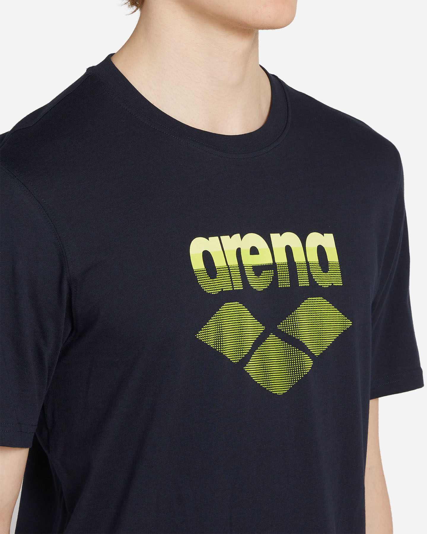 T-shirt ARENA ATHLETIC M - Blu Navy - 4 | Cisalfa Sport