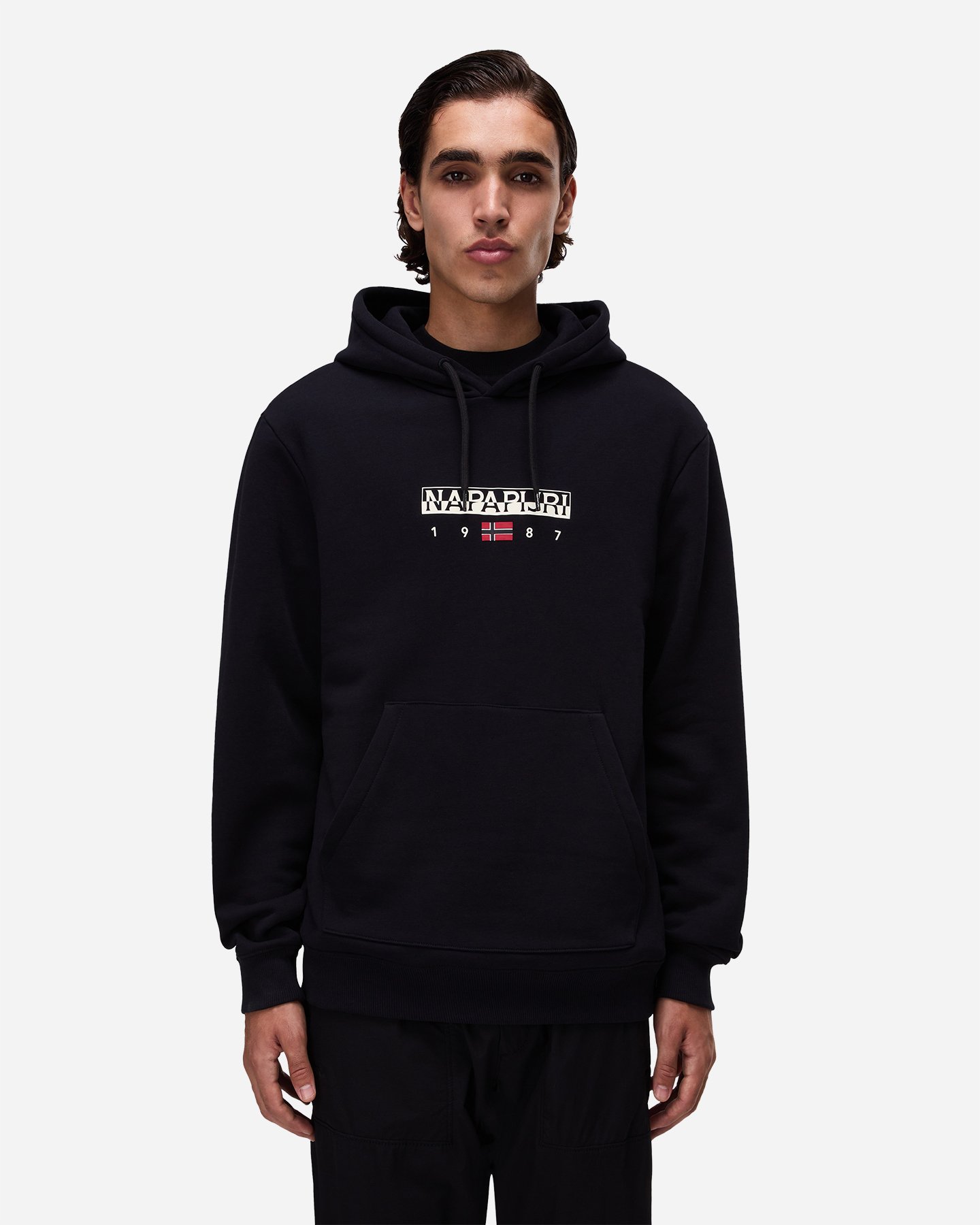 Felpa NAPAPIJRI FLAG M - Nero - 2 | Cisalfa Sport