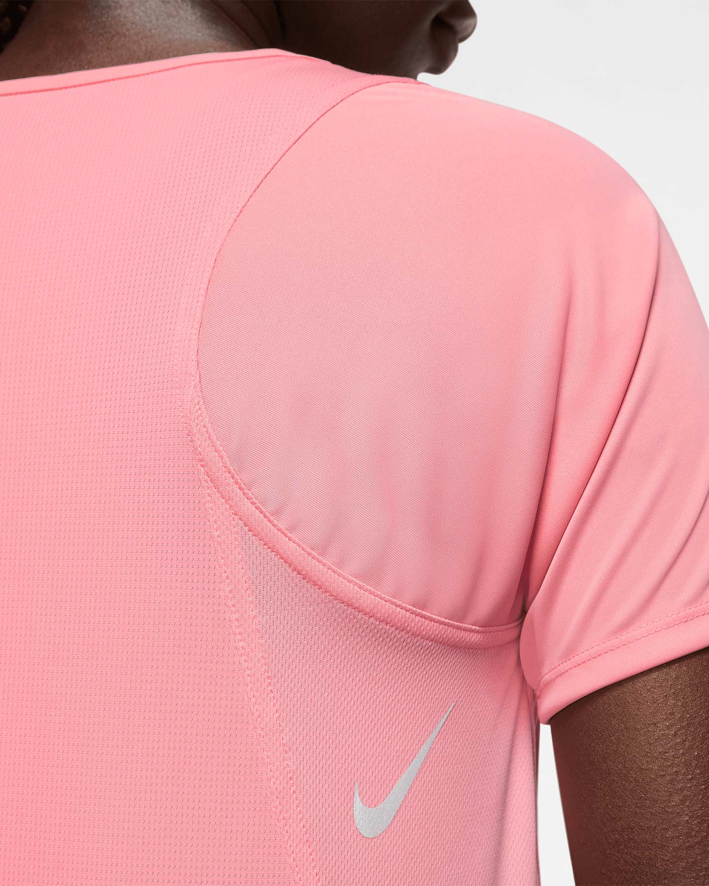 T-shirt running NIKE FAST DRI FIT W - Rosa - 2 | Cisalfa Sport