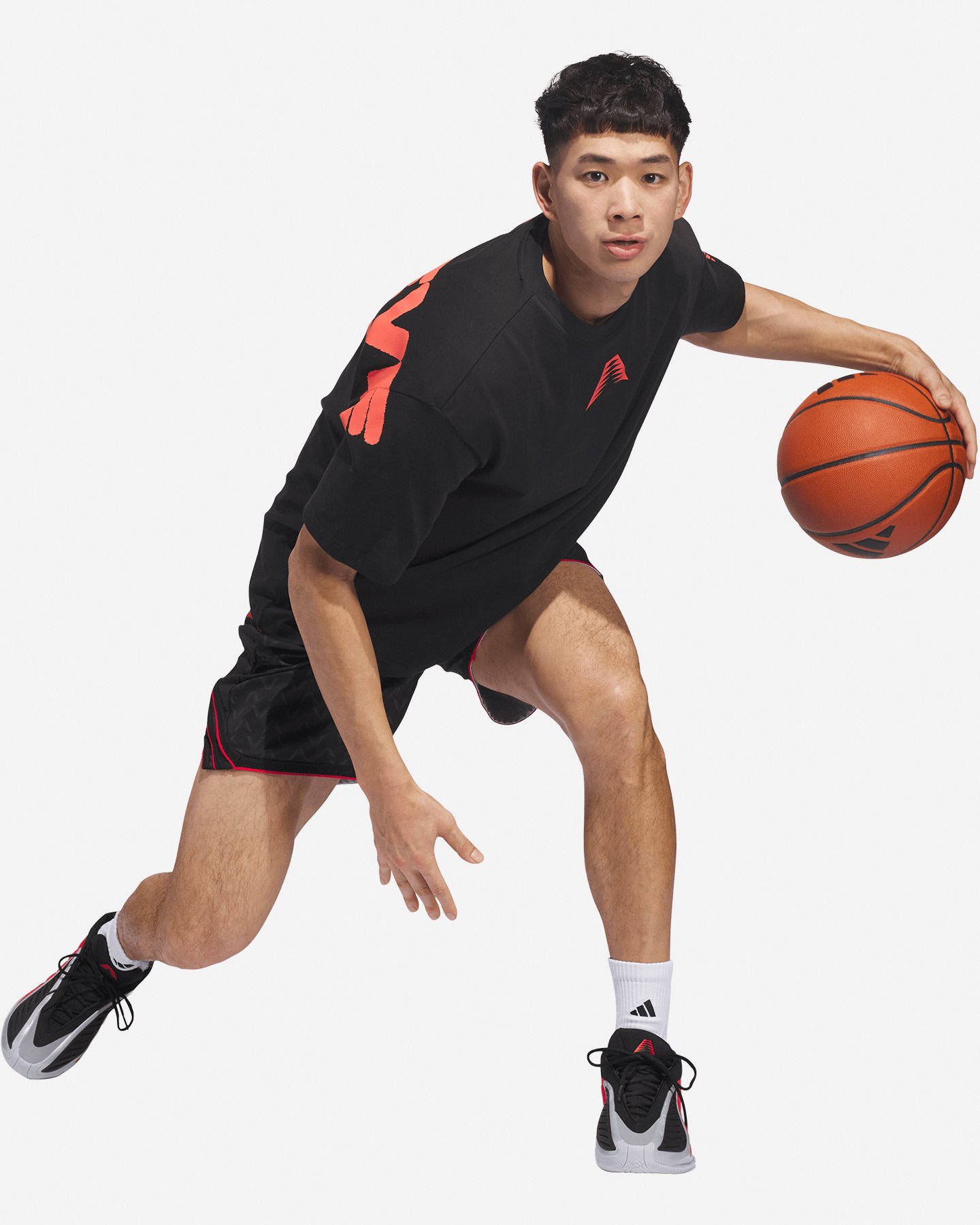 Pantaloncini basket ADIDAS ANTHONY EDWARDS CRAZY LITE M - Nero - 3 | Cisalfa Sport