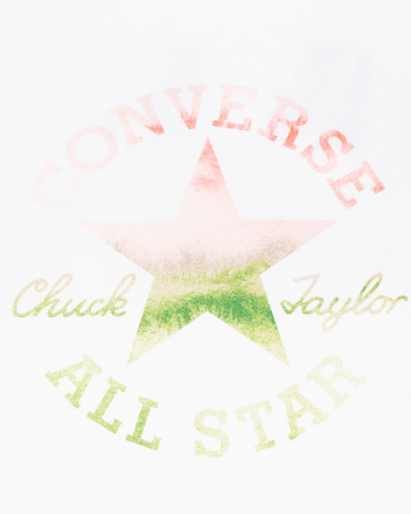 T-shirt CONVERSE CHUCK DEGRADE W - Bianco - 2 | Cisalfa Sport