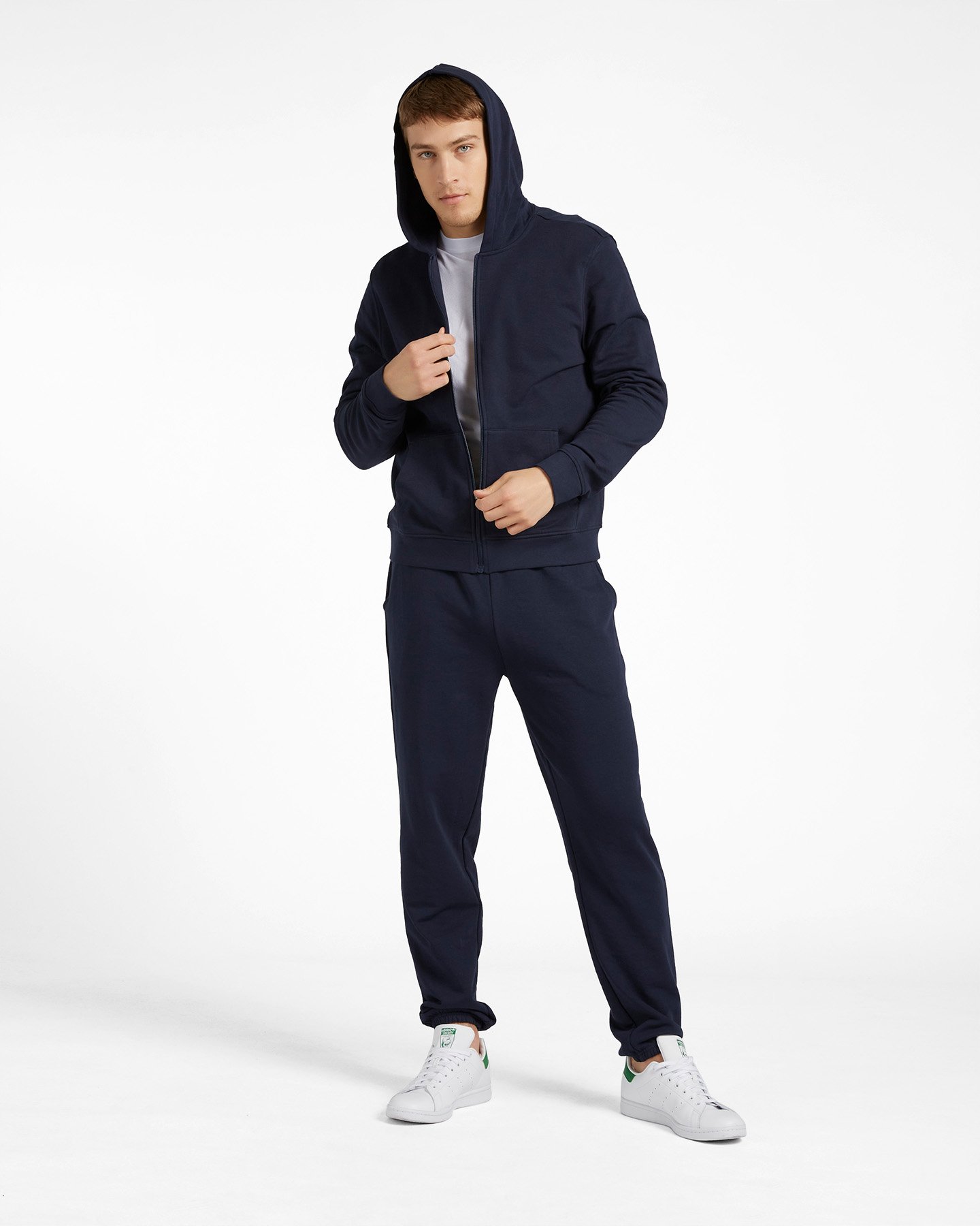 Felpa ABC BASIC M - Blu - 1 | Cisalfa Sport